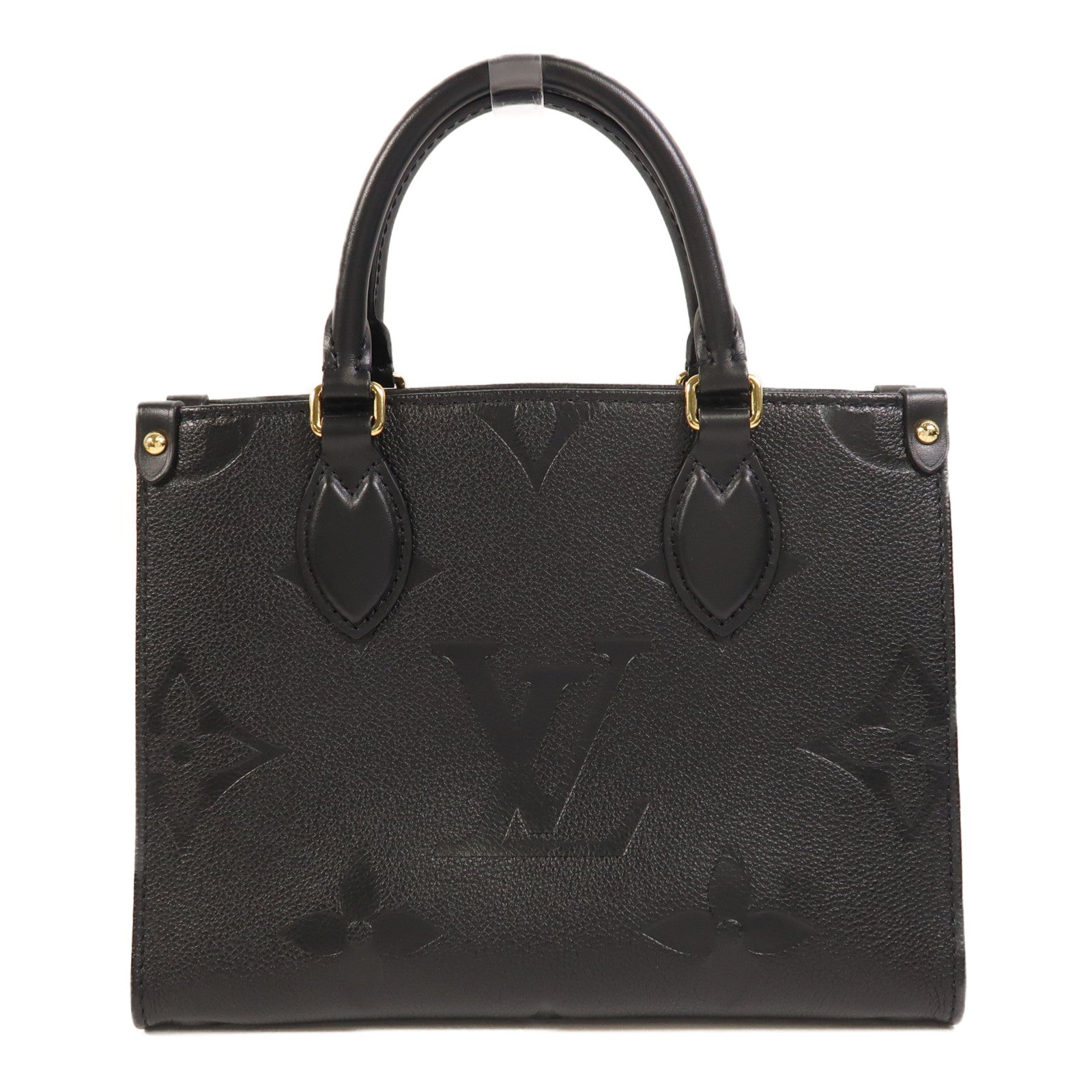 LOUIS VUITTON 【激減優惠】Monogram Empreinte OnTheGo PM金扣手挽肩背兩用袋