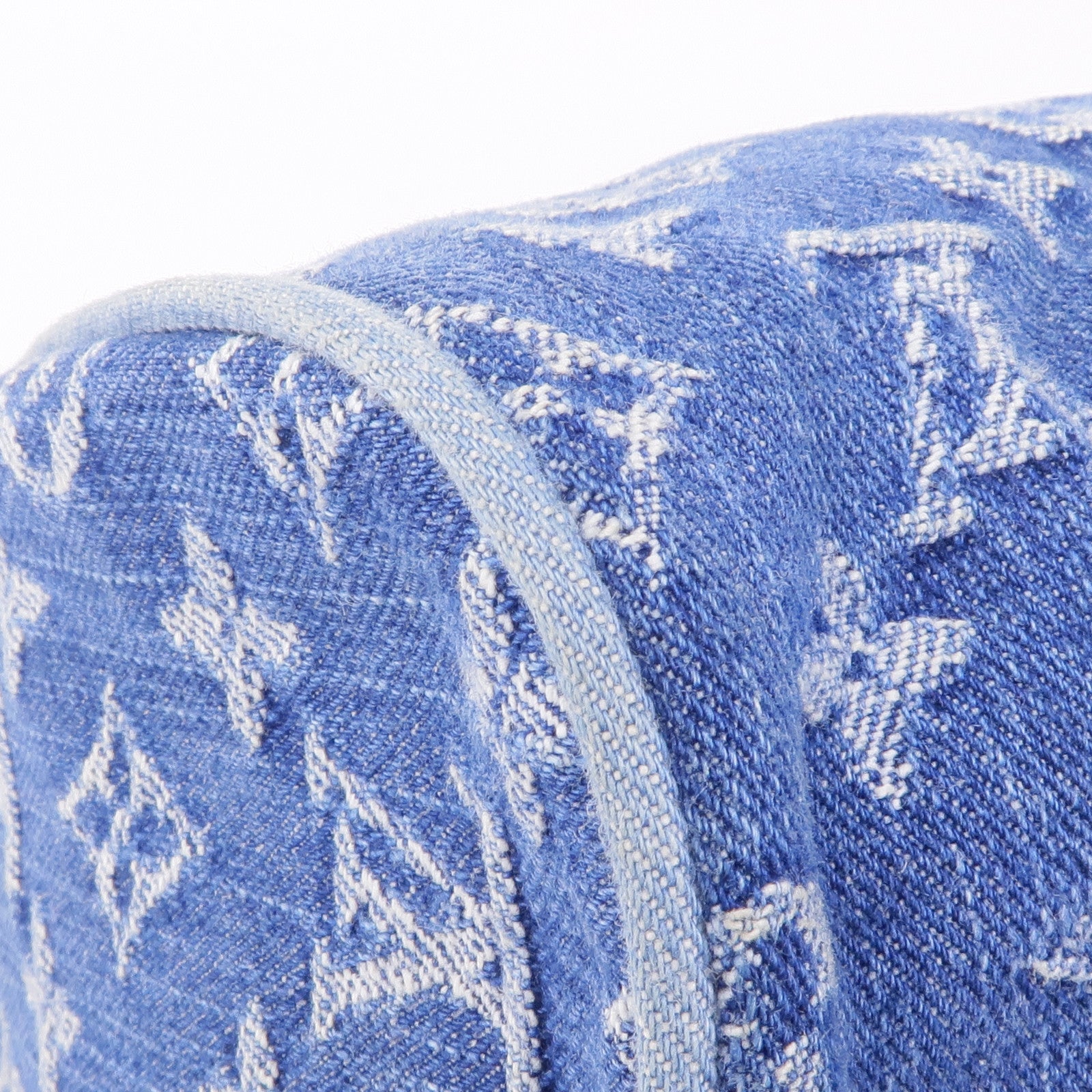 LOUIS VUITTON Monogram Denim Neo Speedy金扣手挽袋