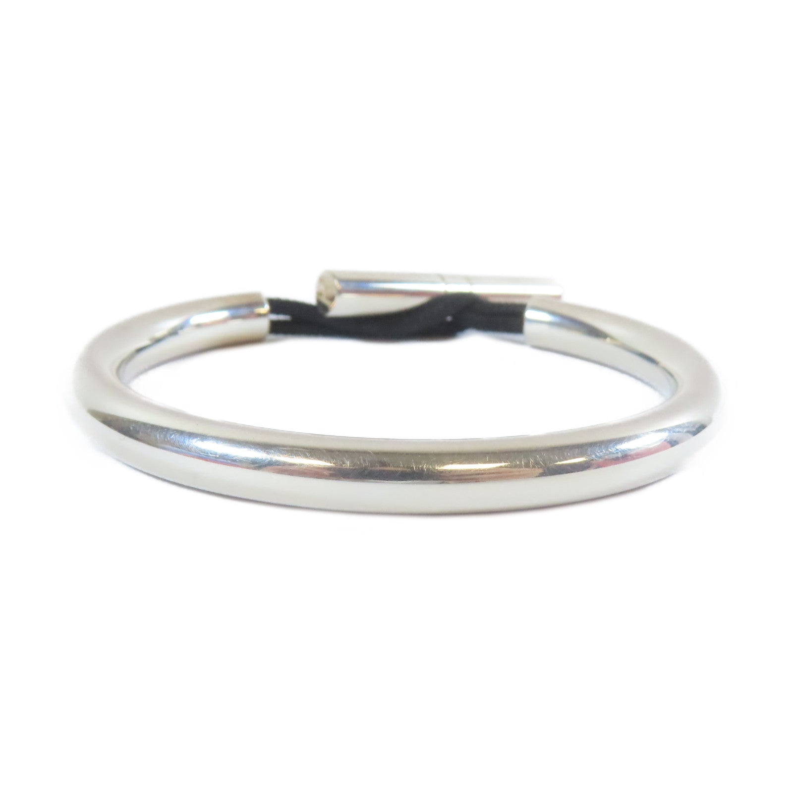 HERMES 【激減優惠】925純銀Cord Bracelet手鐲#16.25cm
