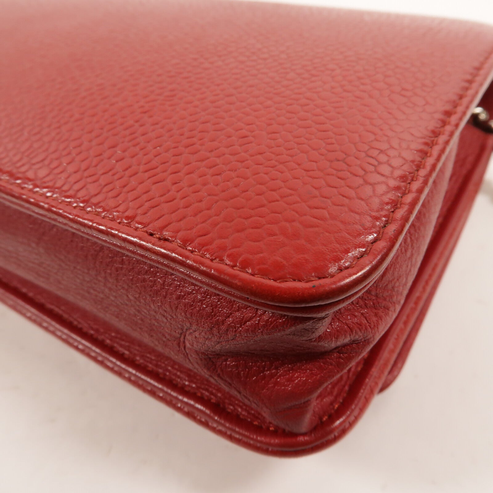 CHANEL 牛皮皮革Timeless Wallet On Chain鏈帶肩背袋