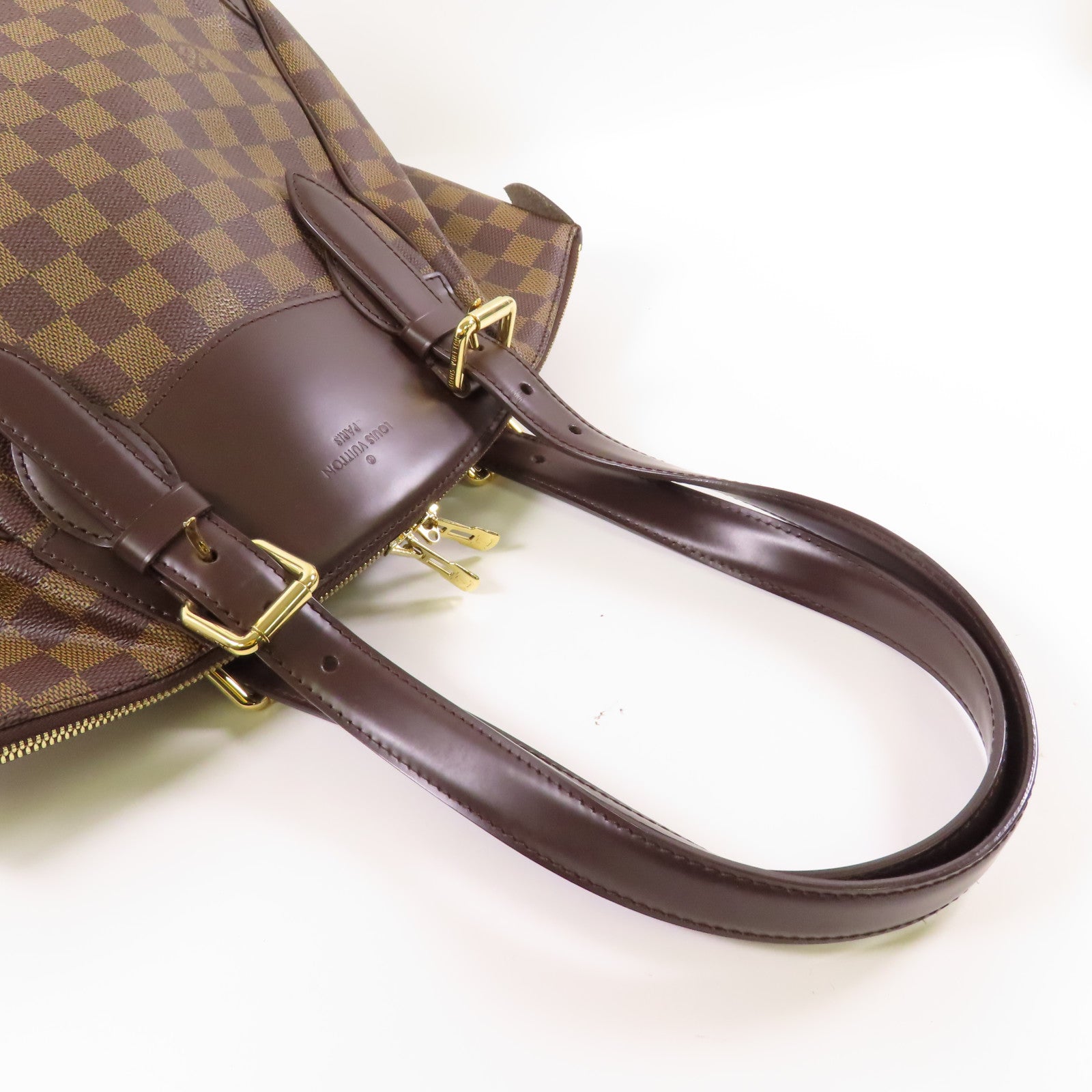 LOUIS VUITTON Damier Verona GM金扣肩背袋