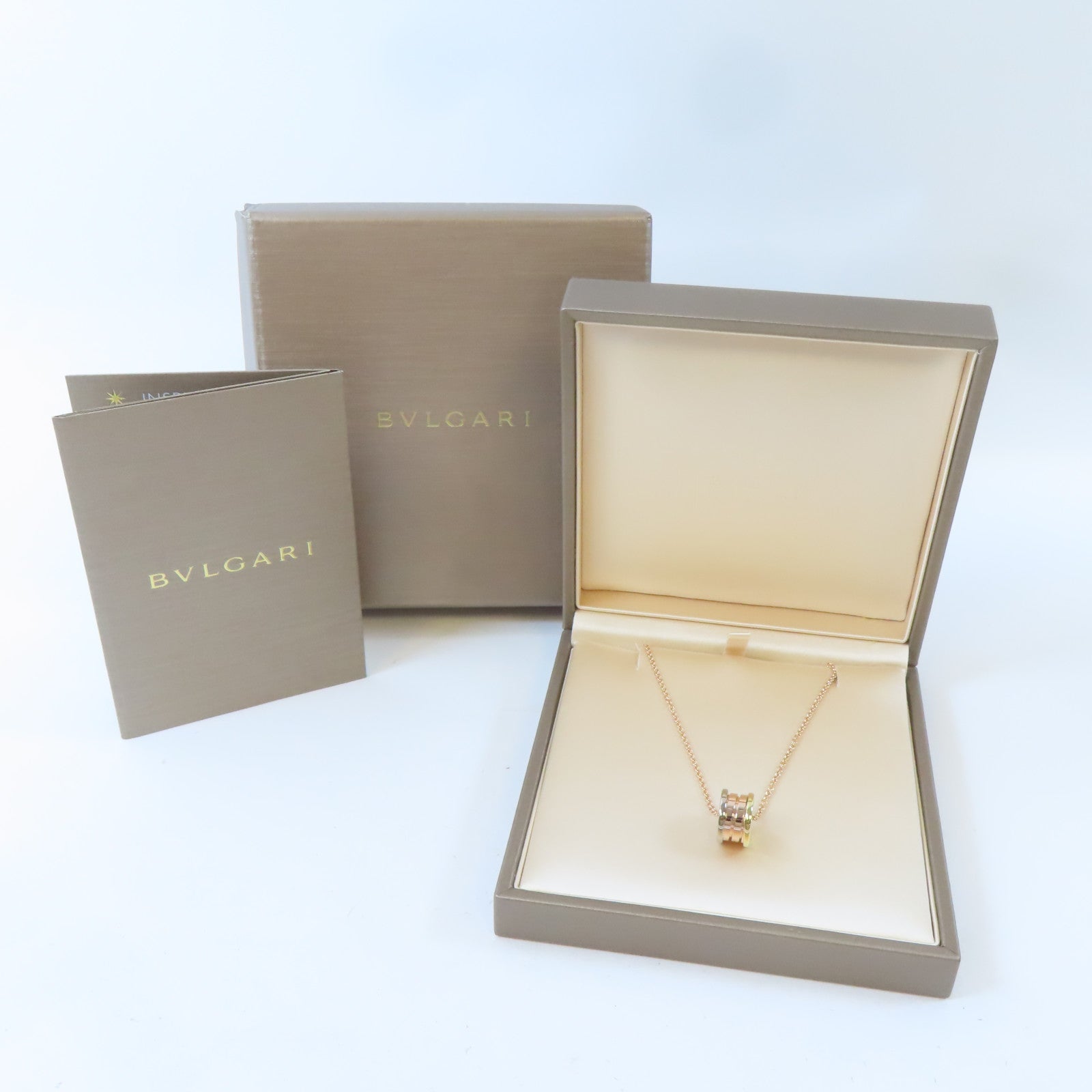 BVLGARI 18K黃金/白金/玫瑰金B-zero1 Necklace項鍊
