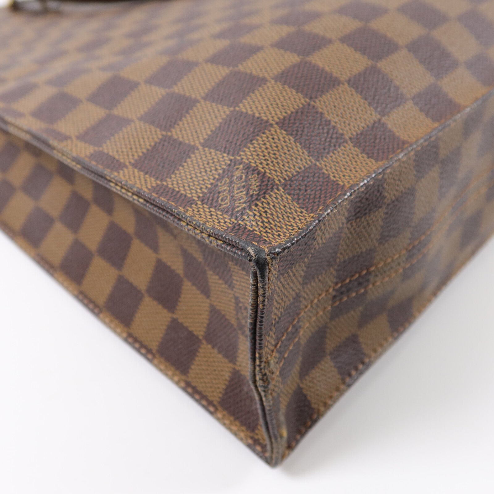 LOUIS VUITTON Damier Sac Plat手挽袋
