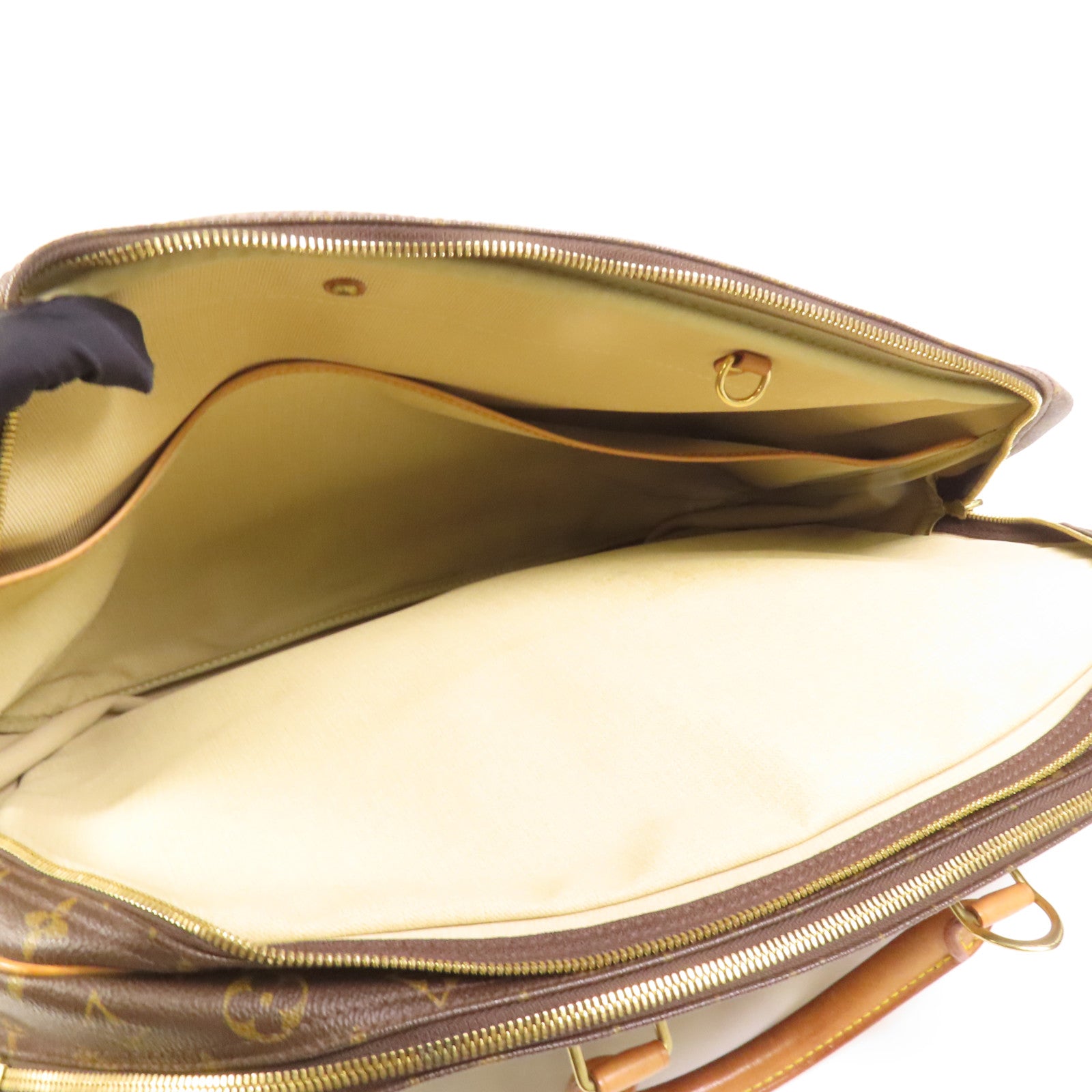LOUIS VUITTON Monogram Travel Bag金扣行李袋