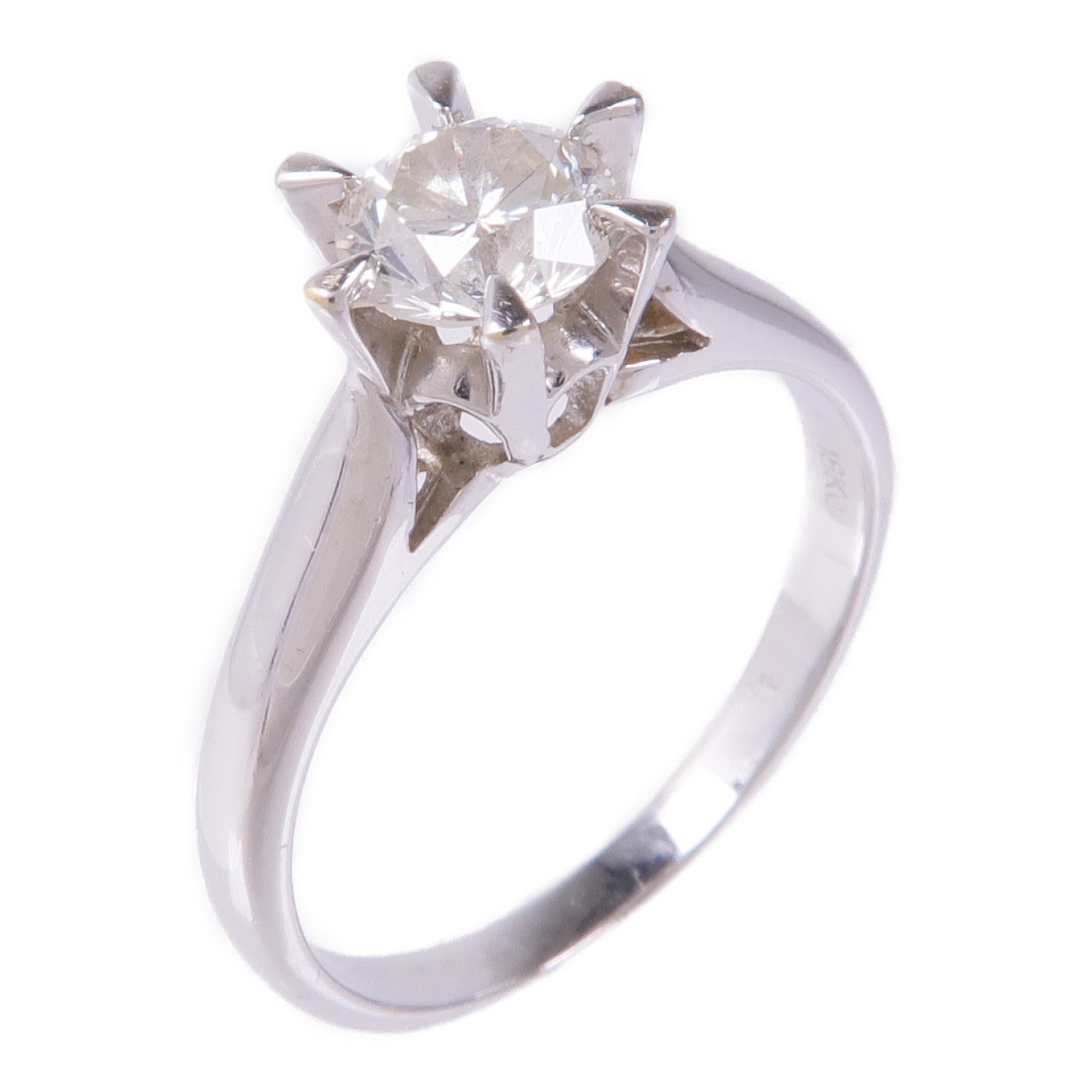 JEWELRY 18K白金Diamond Ring鑽石戒指US#6.75