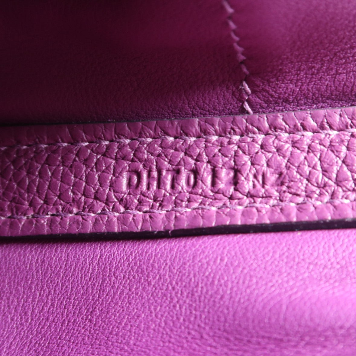 HERMES Clemence皮革24/24 29CM金扣手挽肩背兩用袋Anemone