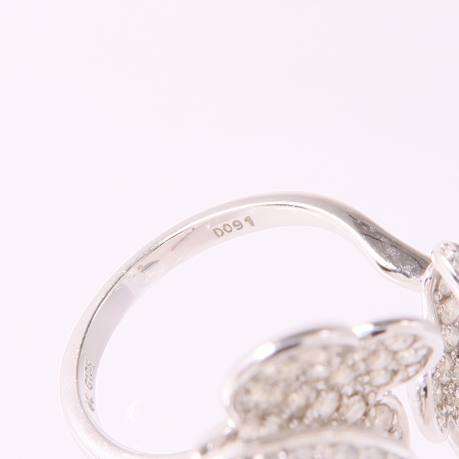 JEWELRY 【激減優惠】18K白金Diamond Ring鑽石戒指US#6.5