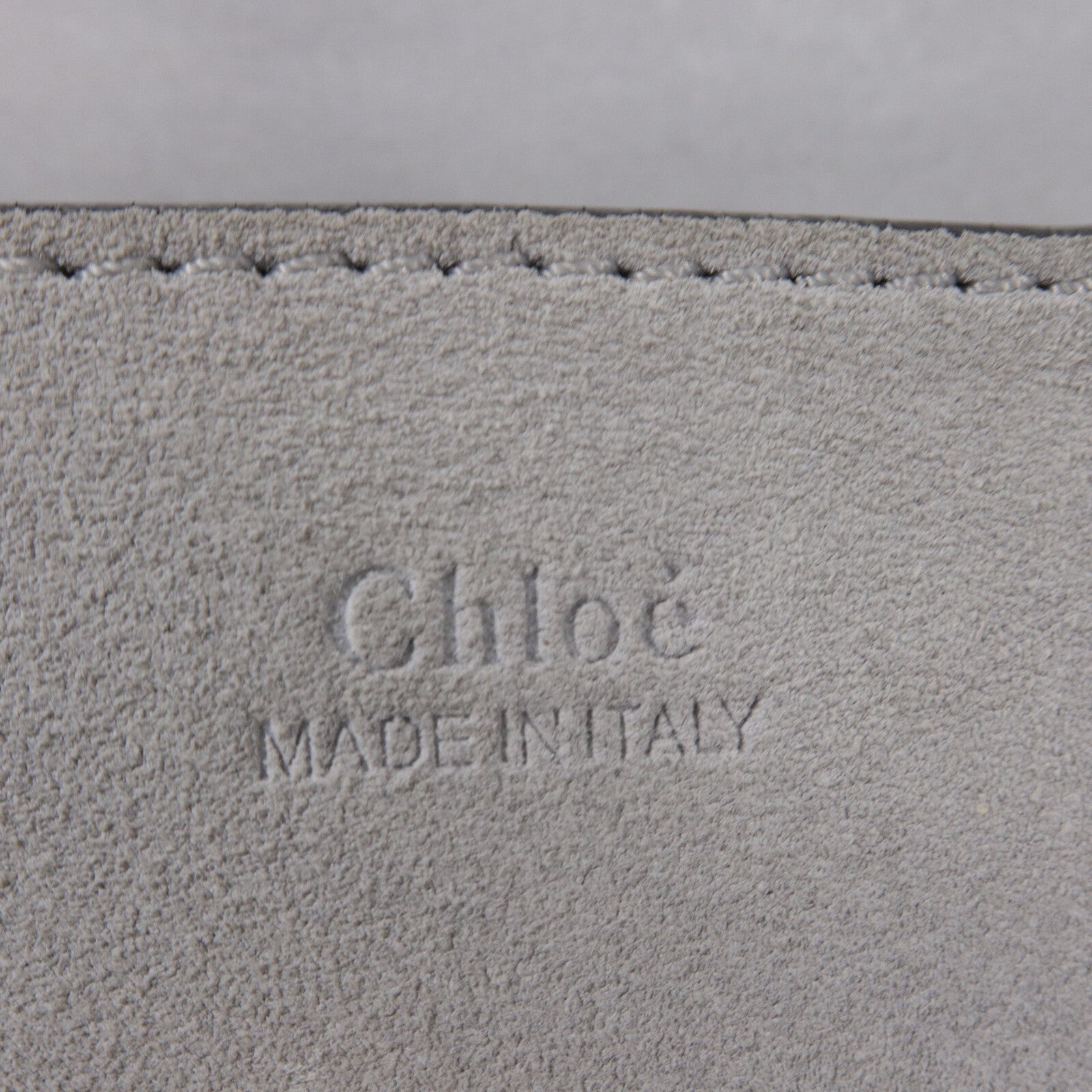 Chloe 牛皮皮革/絨布Drew鏈帶肩背袋