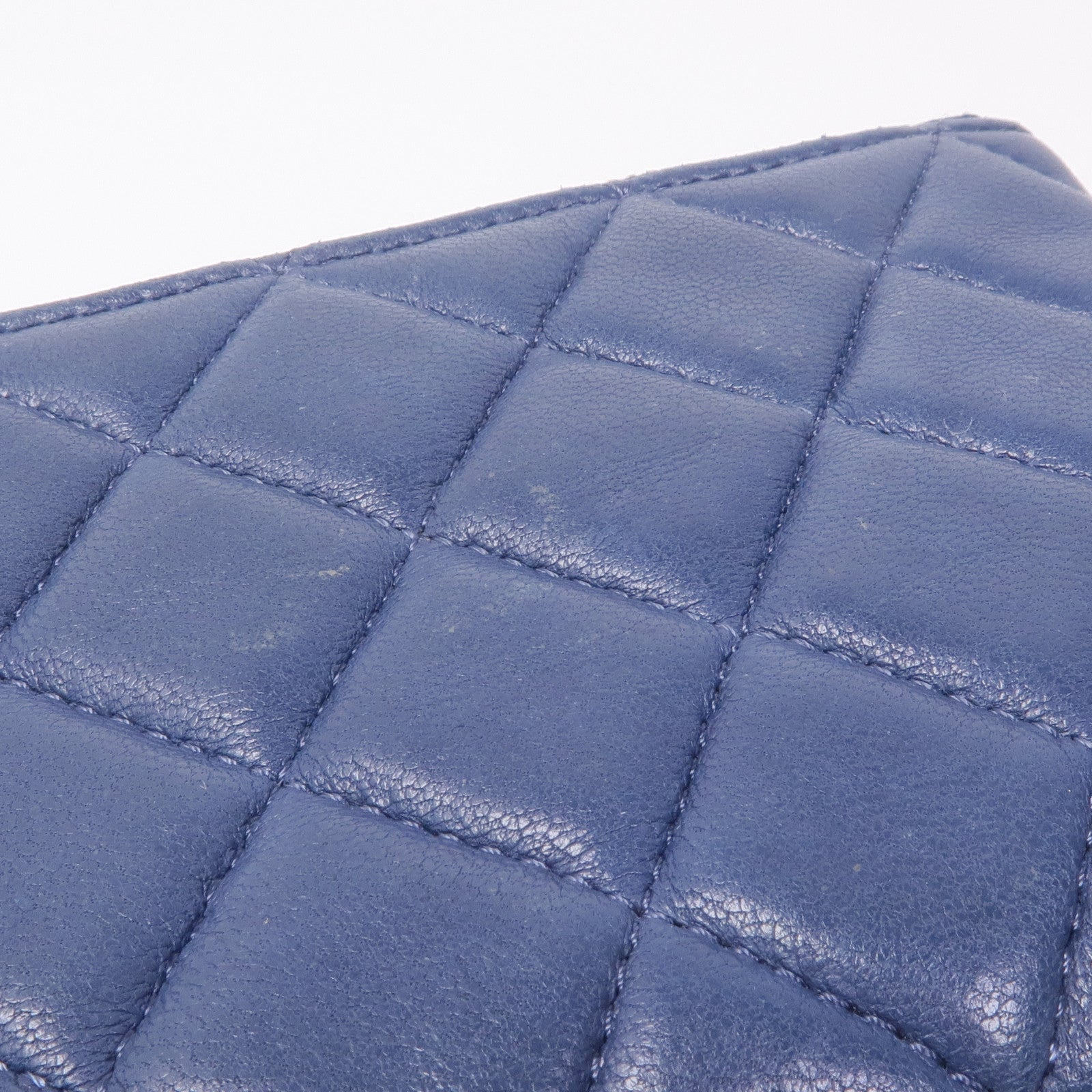 CHANEL 羊皮皮革Coin Purse銀扣零錢包