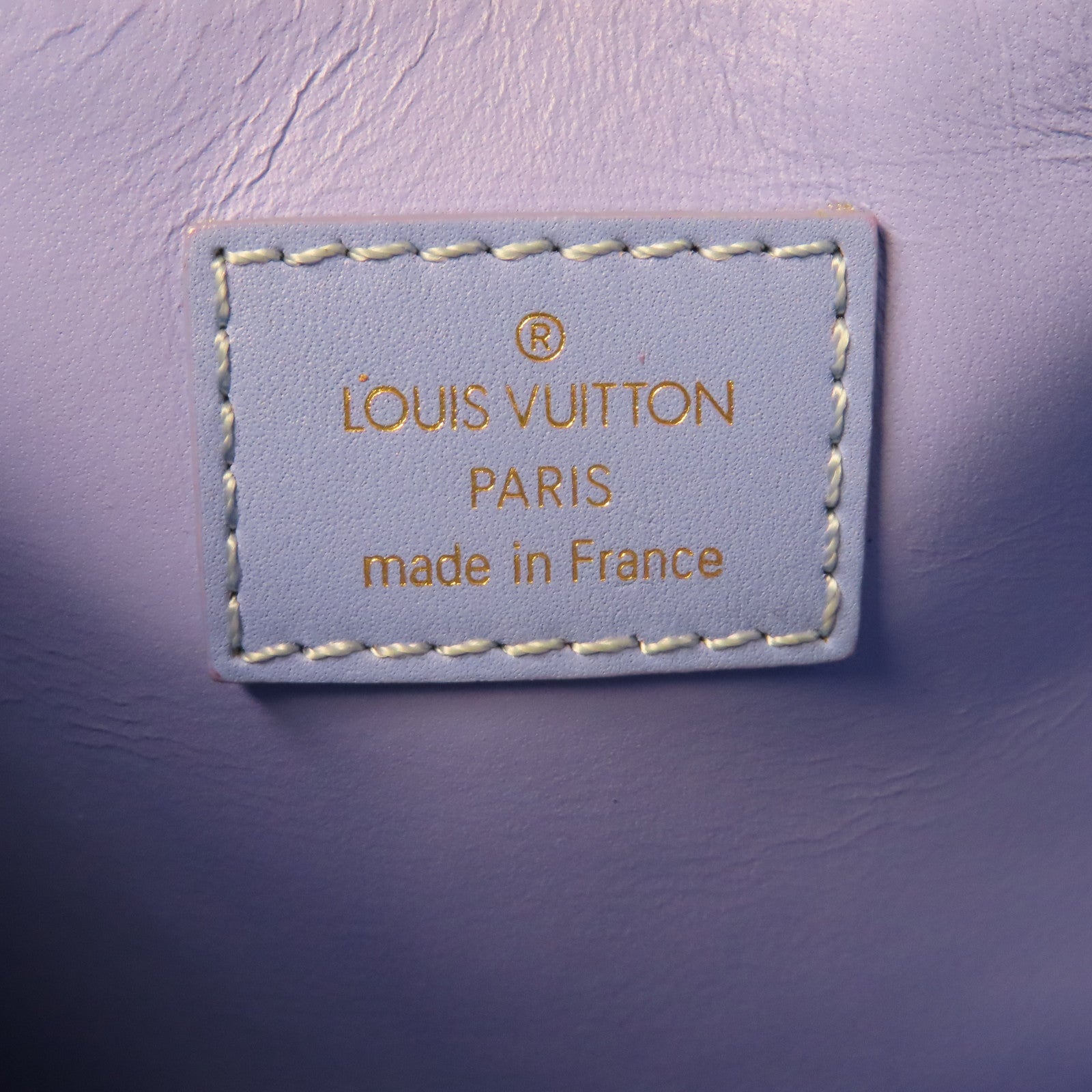 LOUIS VUITTON Masters Collection Neo Noe MM Monet肩背袋藍色