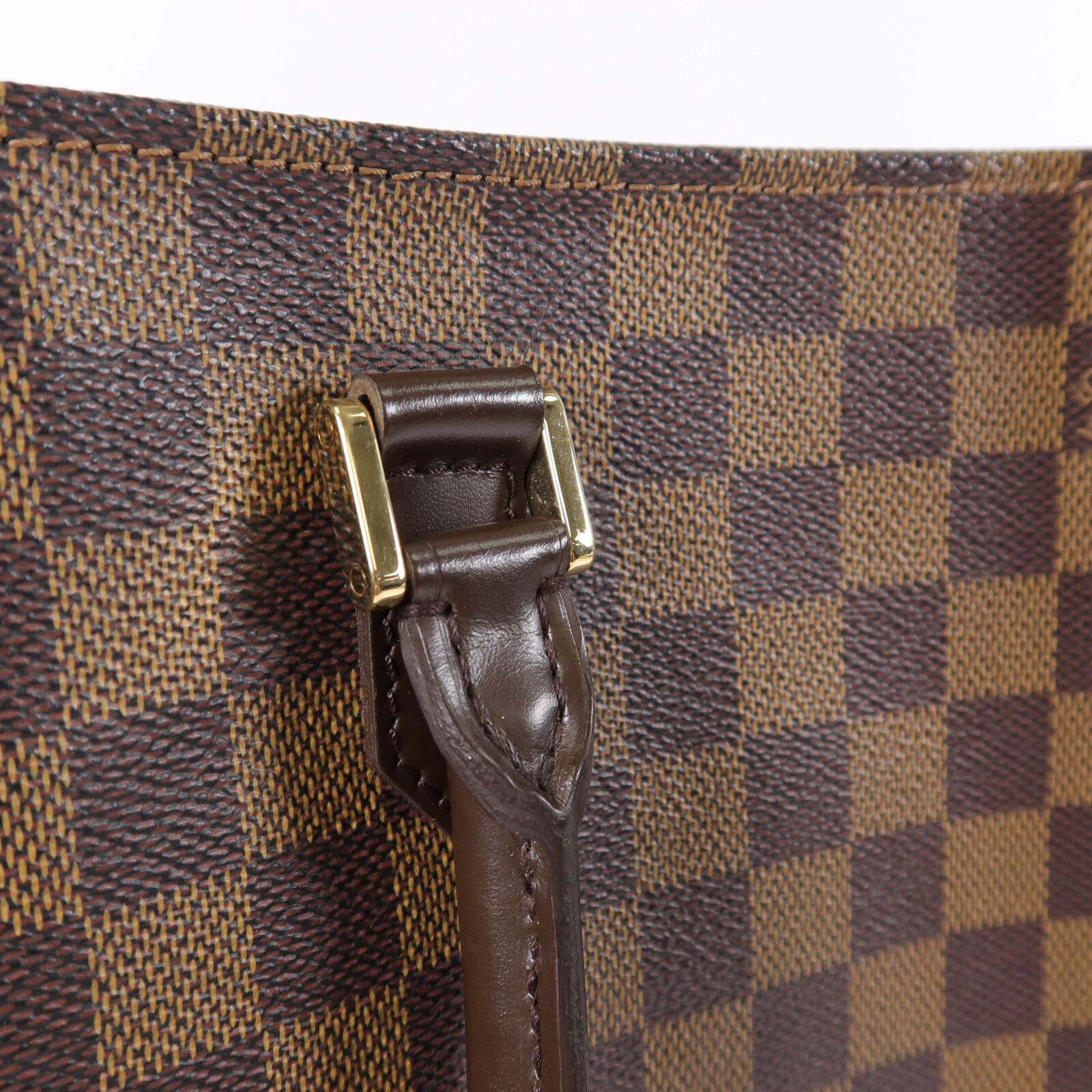 LOUIS VUITTON Damier Sac Plat手挽袋