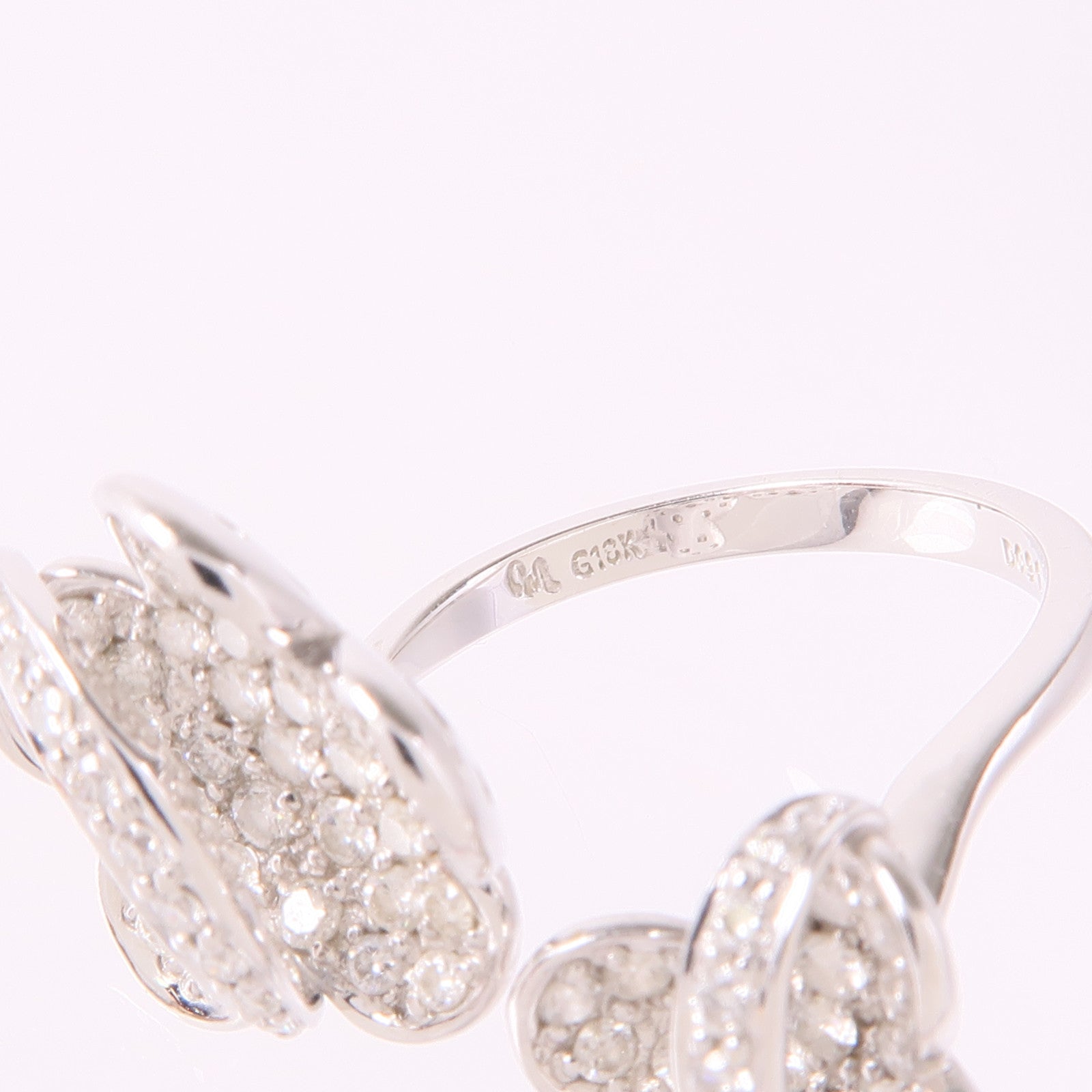JEWELRY 【激減優惠】18K白金Diamond Ring鑽石戒指US#6.5