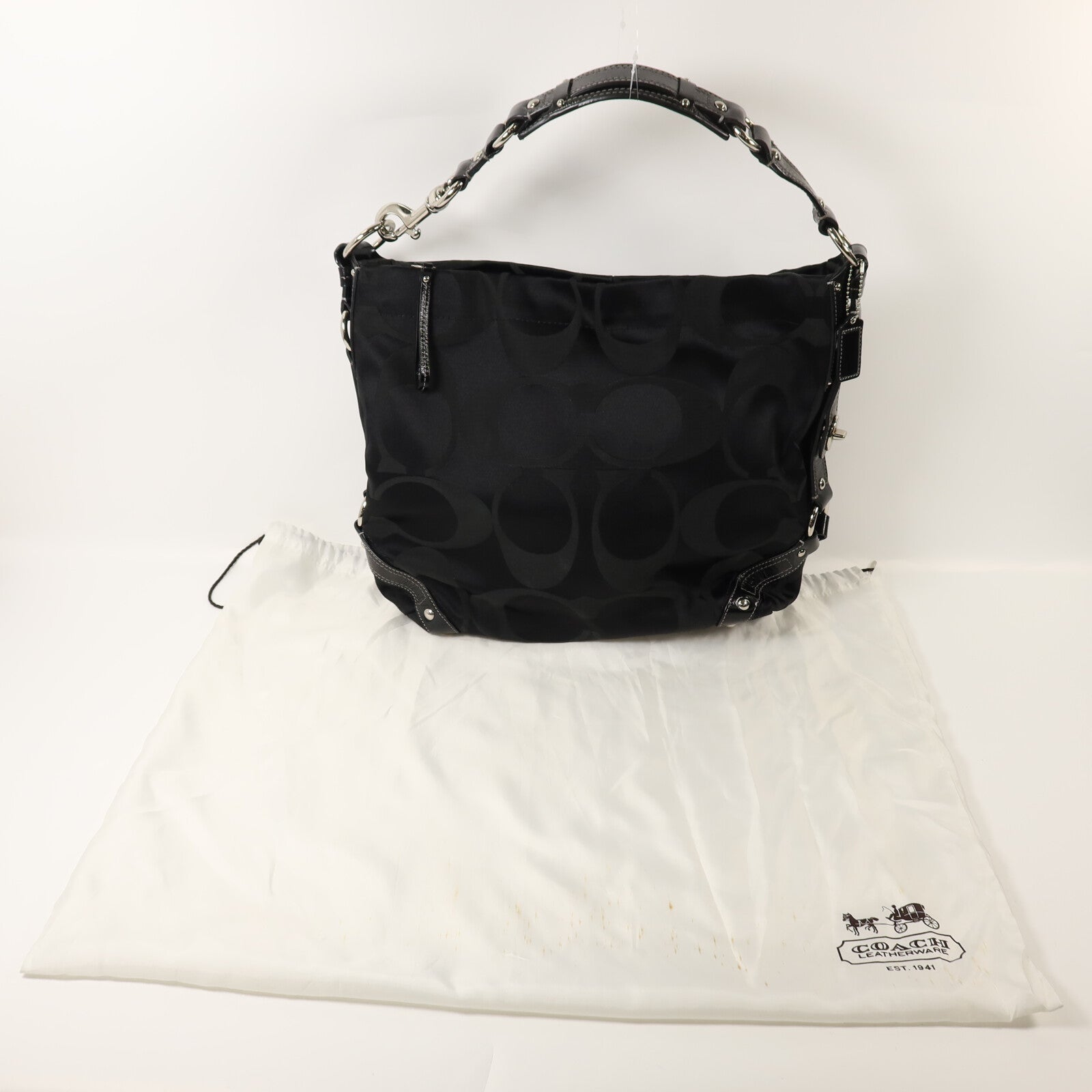 COACH 帆布Shoulder Bag肩背袋