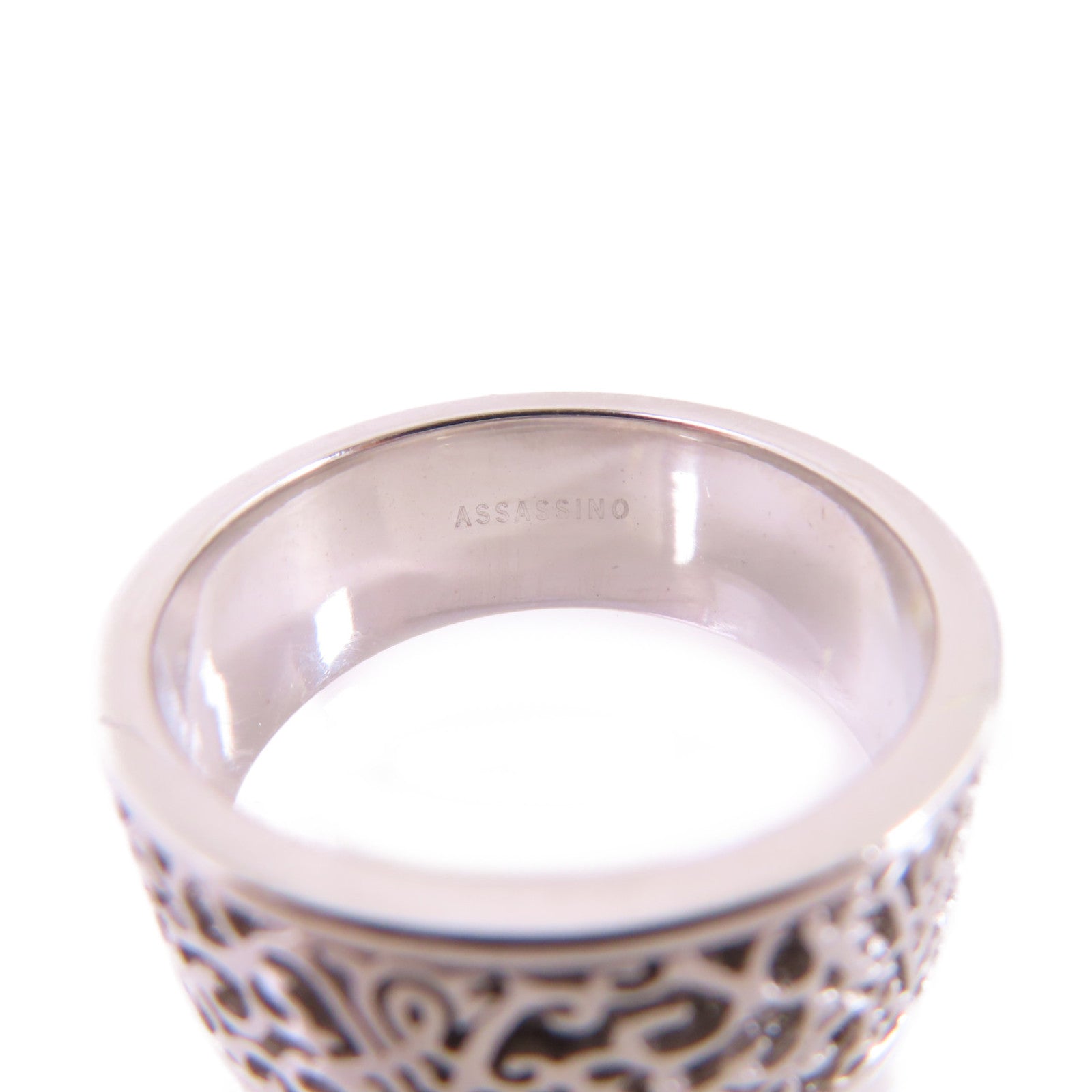 JEWELRY 【激減優惠】18K白金/1.089ct鑽石Web of Desire Diamond Ring戒指US#11.5