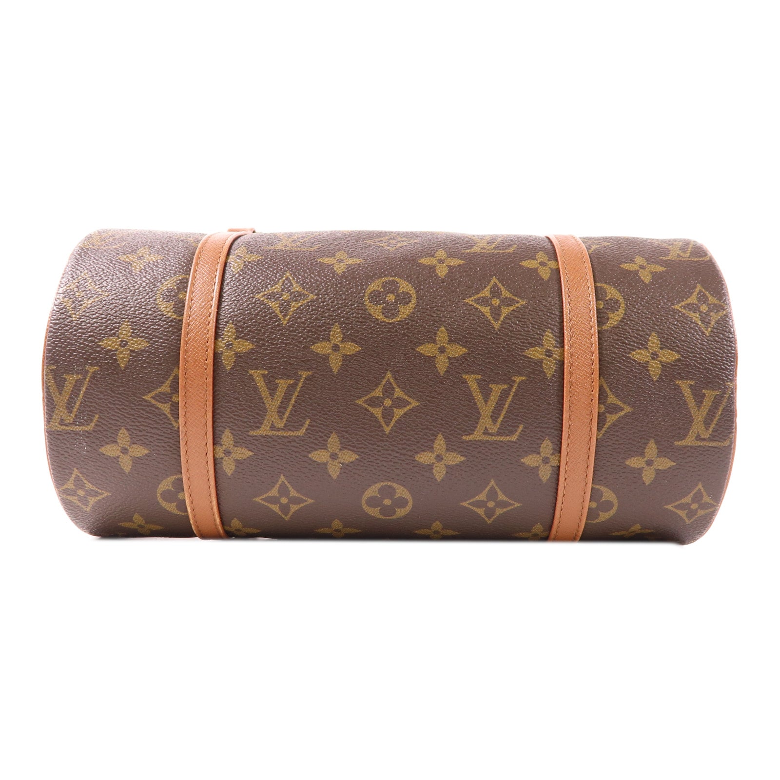 LOUIS VUITTON Monogram Papillon PM金扣手挽袋