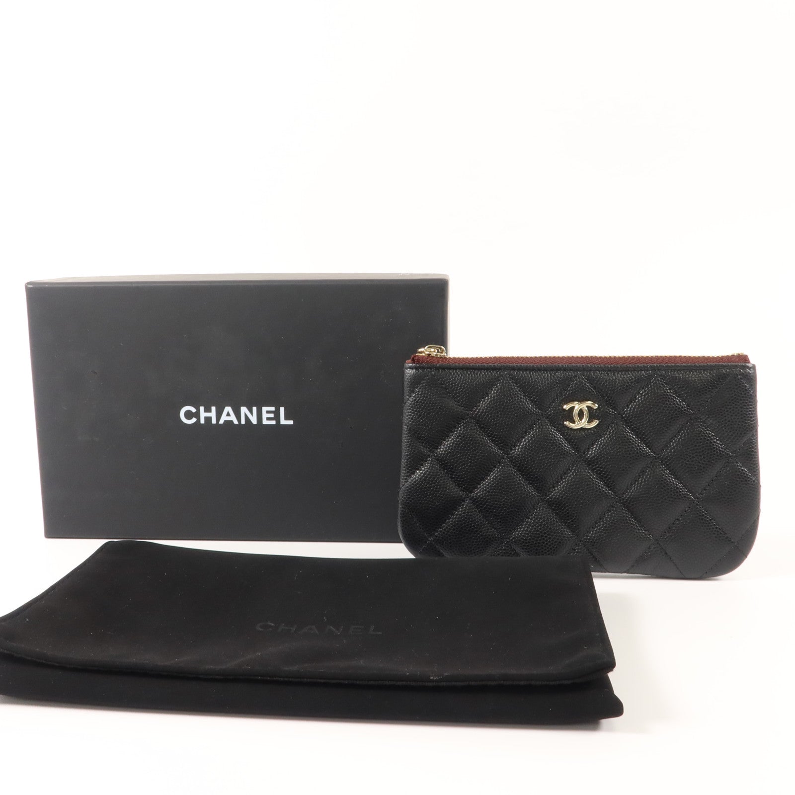 CHANEL 牛皮皮革Coin Pouch零錢包