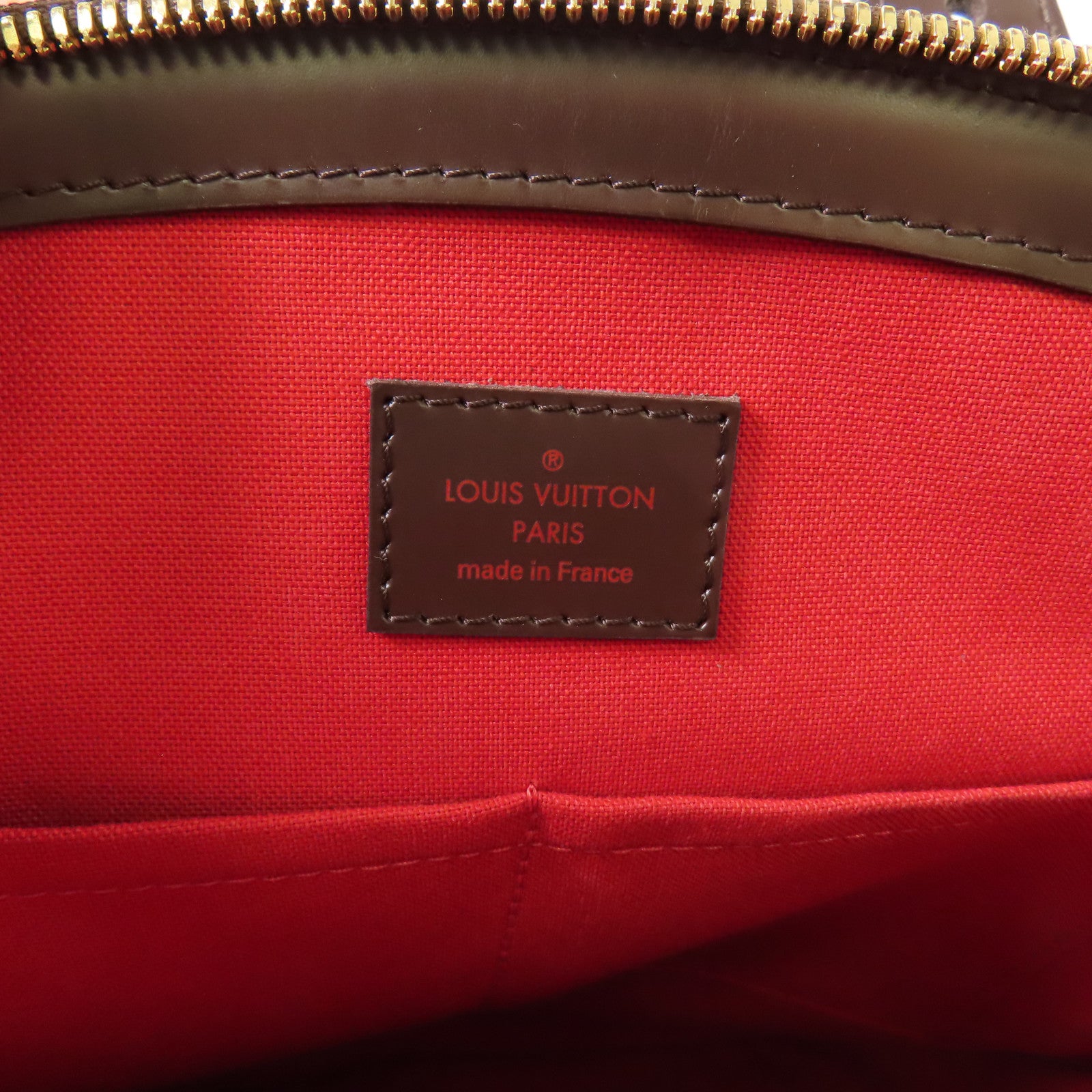 LOUIS VUITTON Damier Verona GM金扣肩背袋