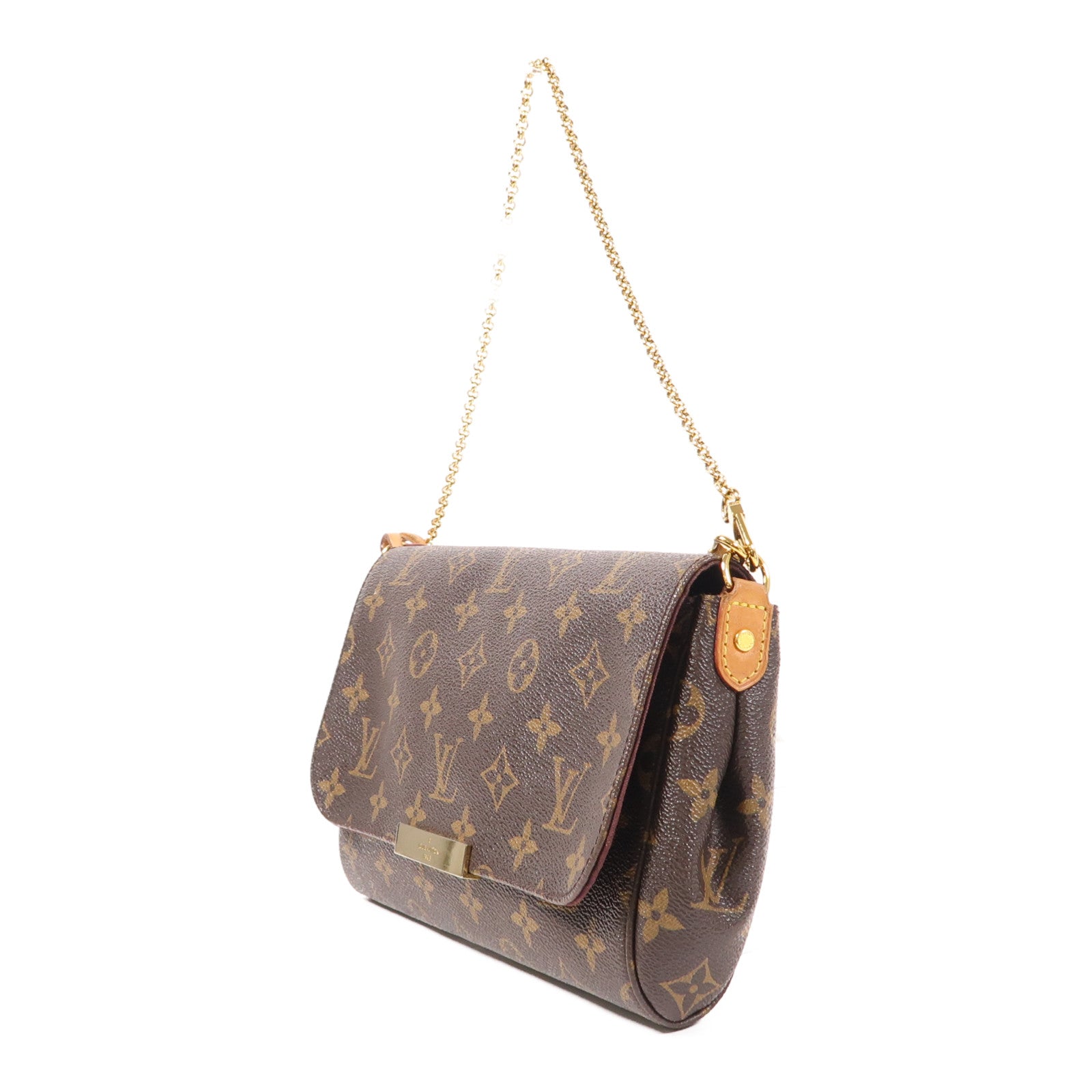 LOUIS VUITTON Monogram Favorite MM金扣手挽肩背兩用袋