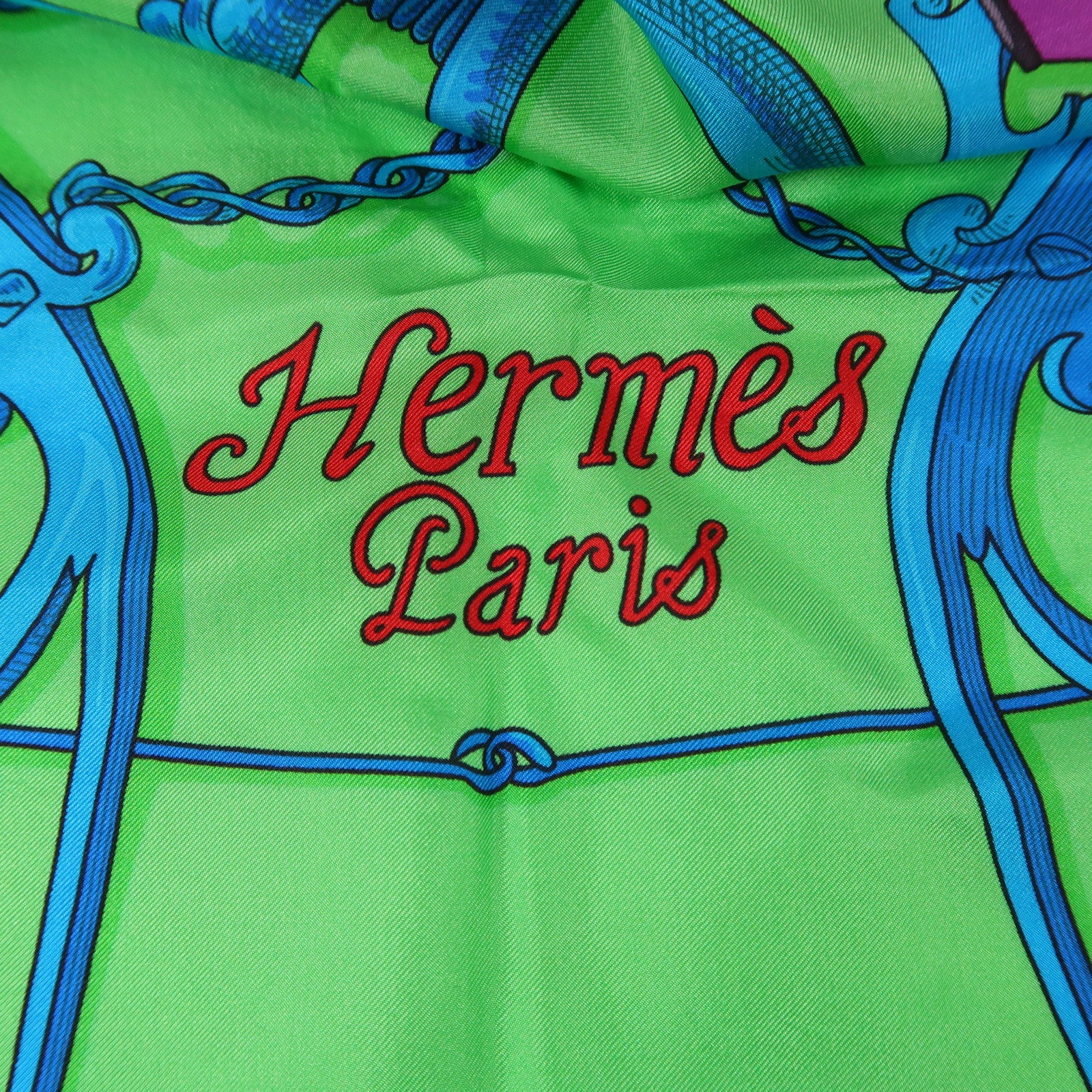 HERMES 絲質Scarf 140X140絲巾