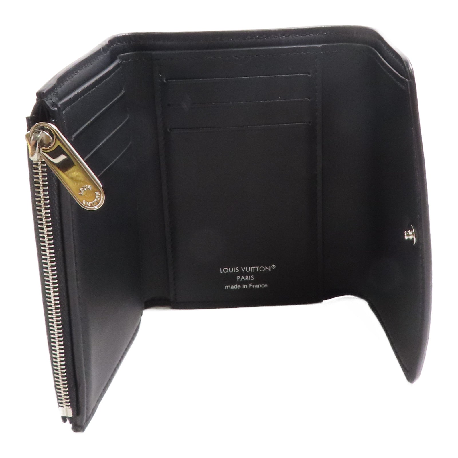 LOUIS VUITTON Mahina Victorine銀扣錢包