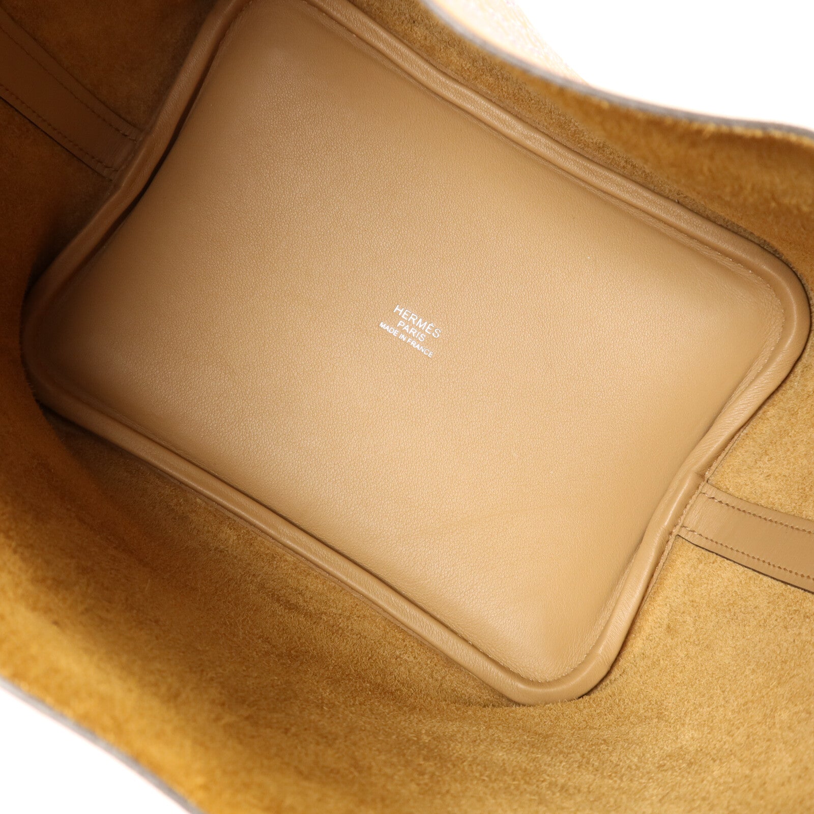 HERMES Swift皮革Picotin PM Lucky Daisy手挽袋銀扣手挽袋Chai/紫色