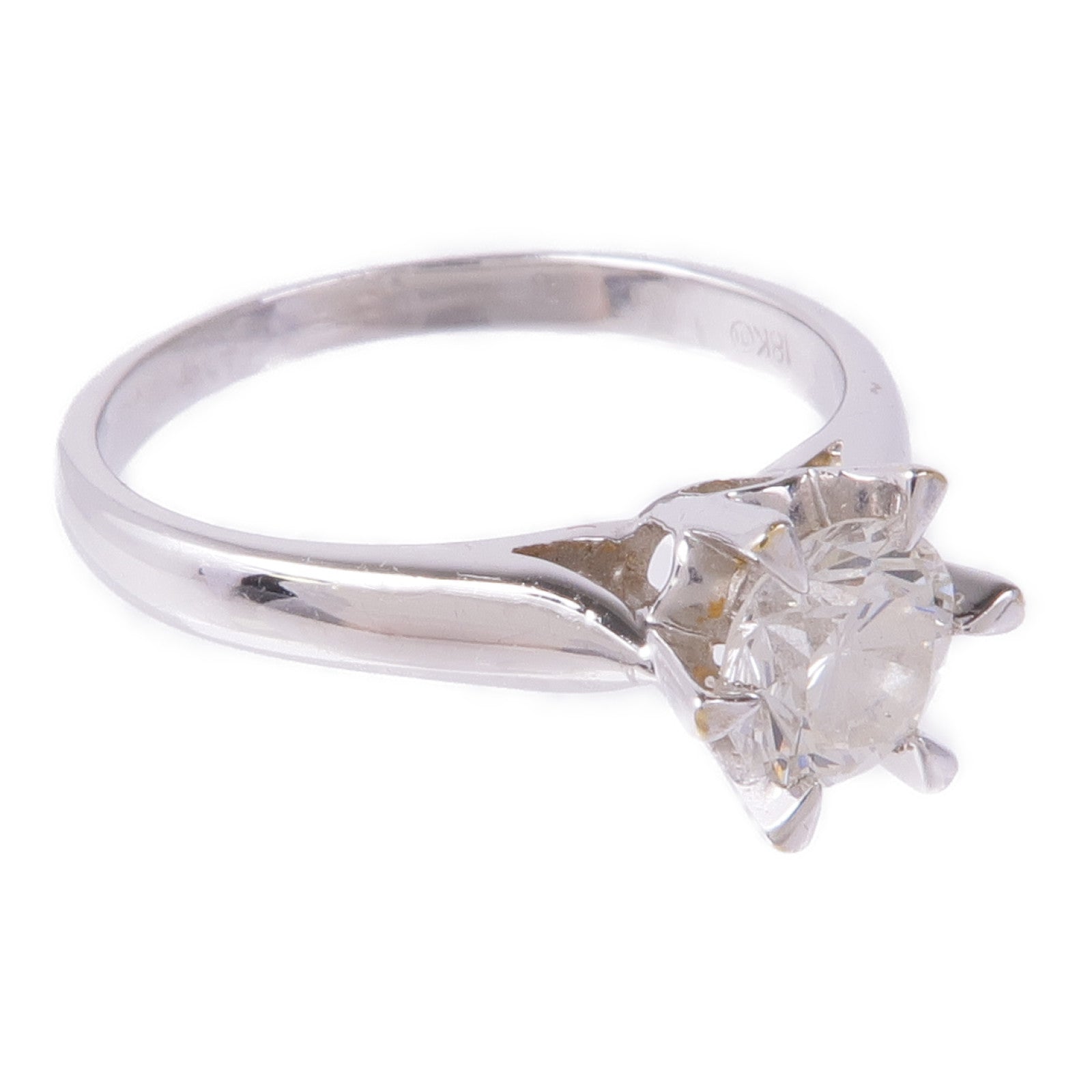 JEWELRY 18K白金Diamond Ring鑽石戒指US#6.75