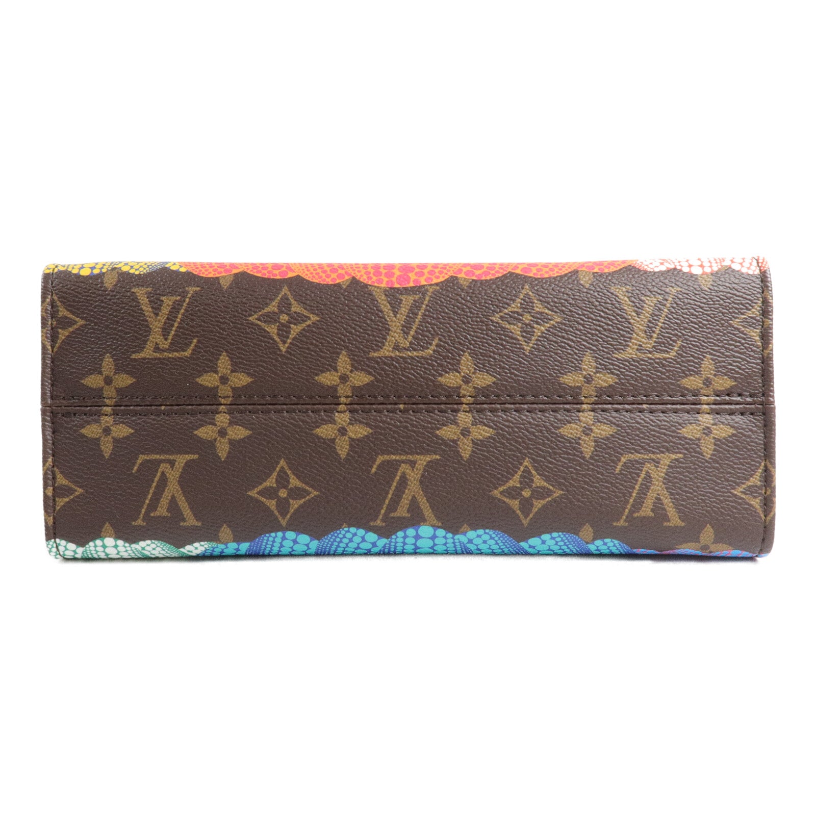 LOUIS VUITTON Monogram LV x YK OnTheGo PM手挽肩背兩用袋