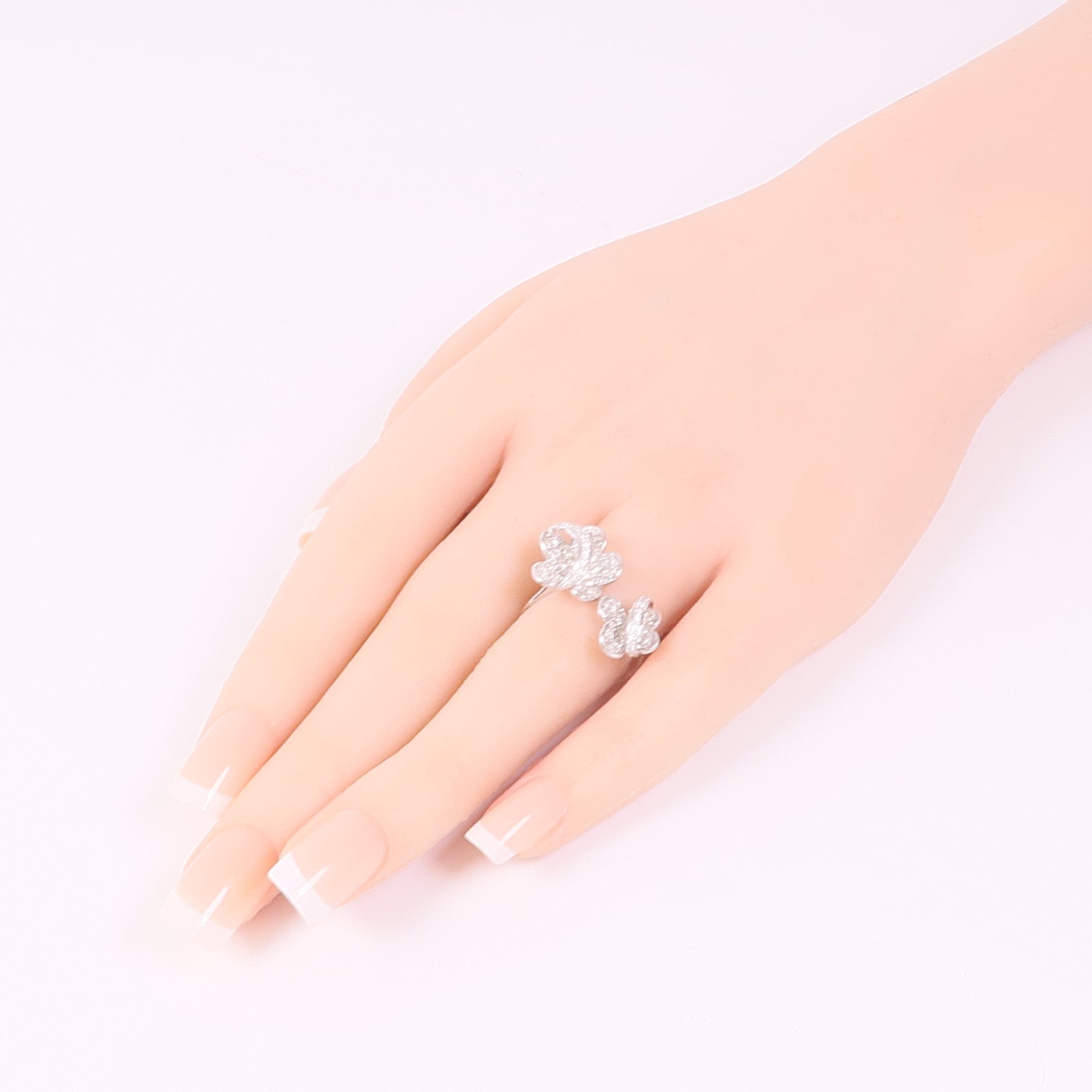 JEWELRY 【激減優惠】18K白金Diamond Ring鑽石戒指US#6.5