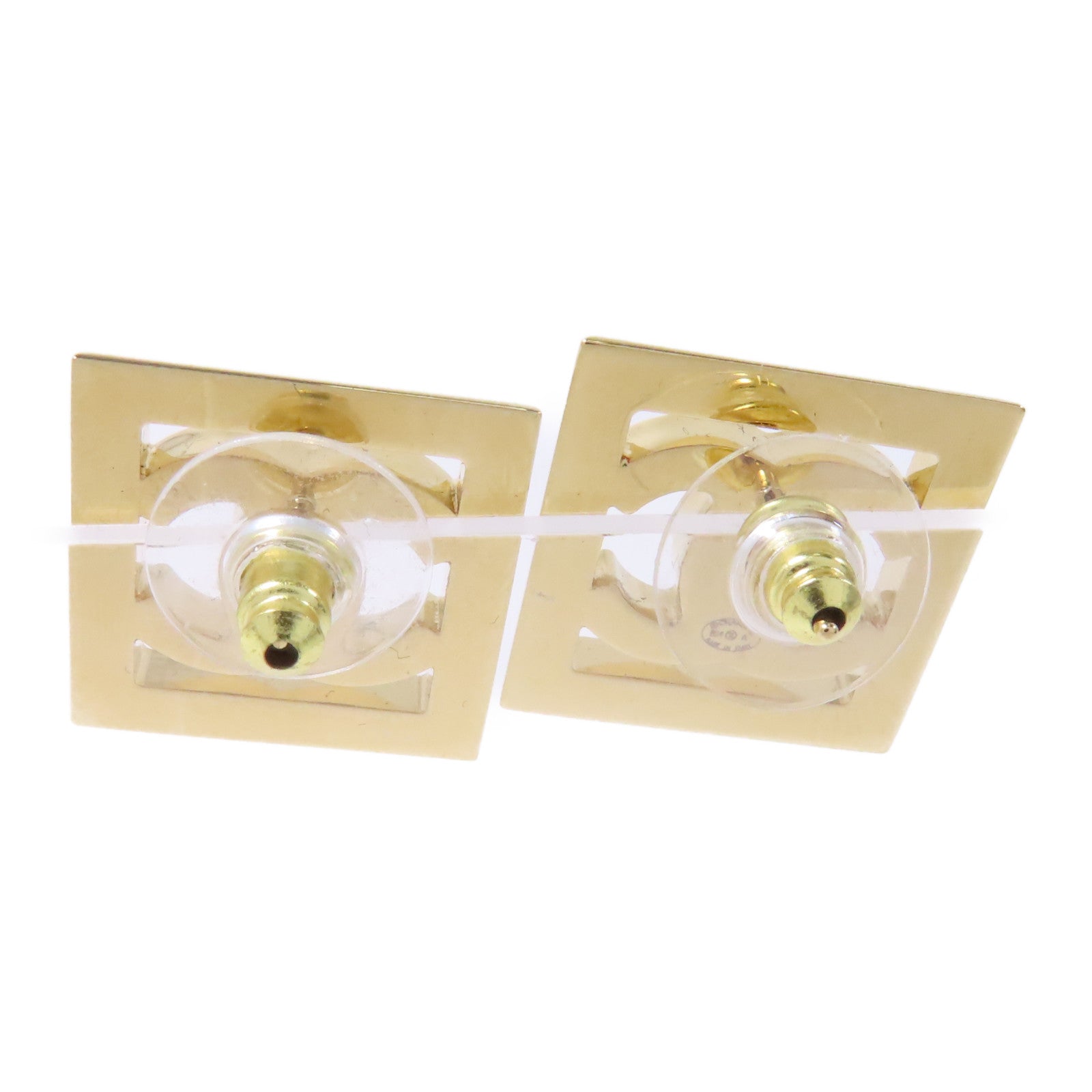 CHANEL 金屬Earrings耳環金色/黑色