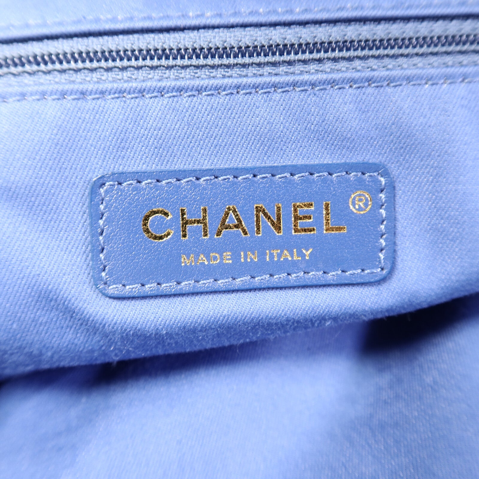 CHANEL 牛仔布Mood Shopping Tote手挽肩背兩用袋