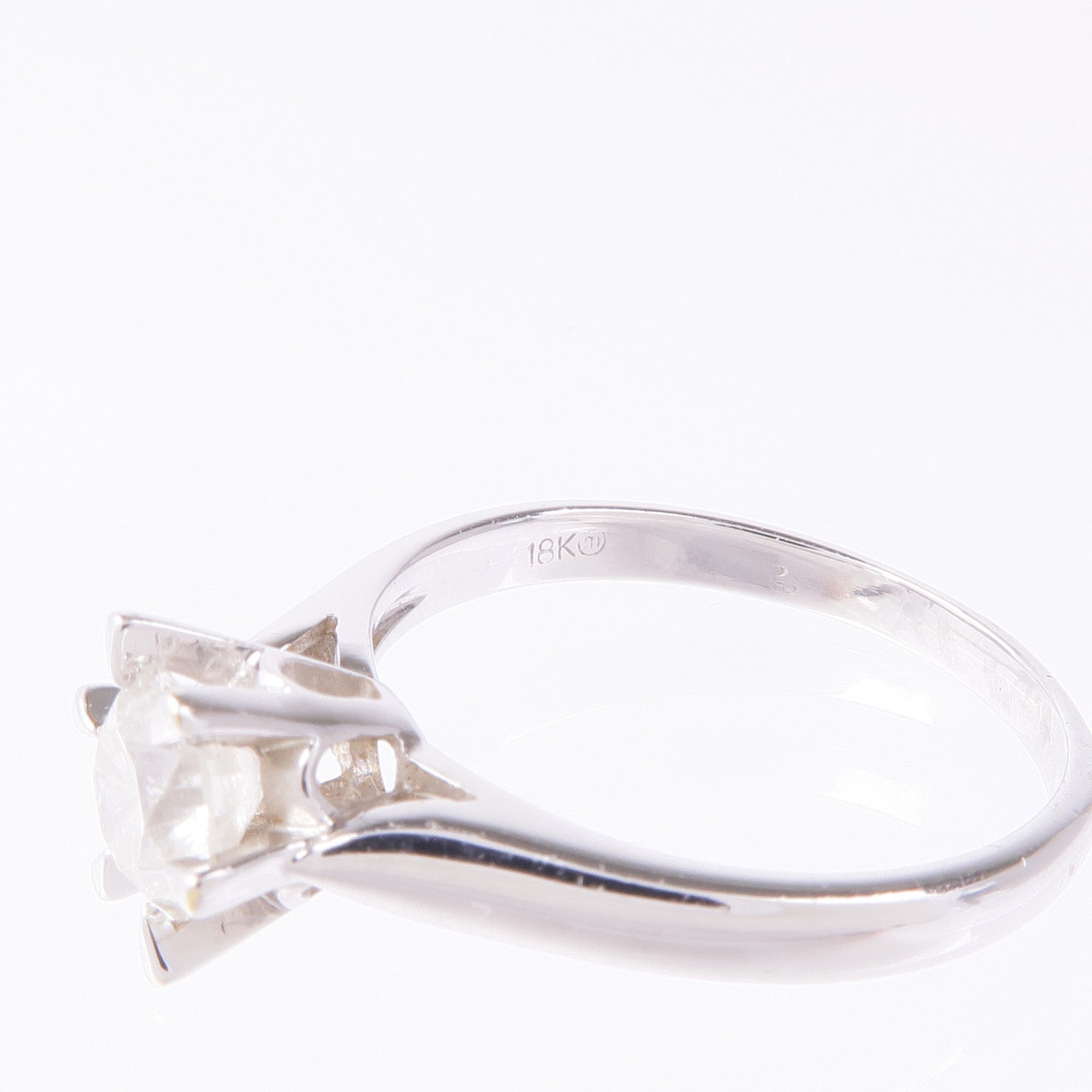 JEWELRY 18K白金Diamond Ring鑽石戒指US#6.75