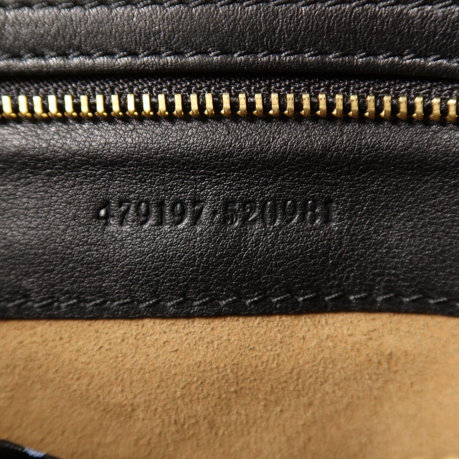 GUCCI 塗層帆布Padlock GG金扣鏈帶肩背袋