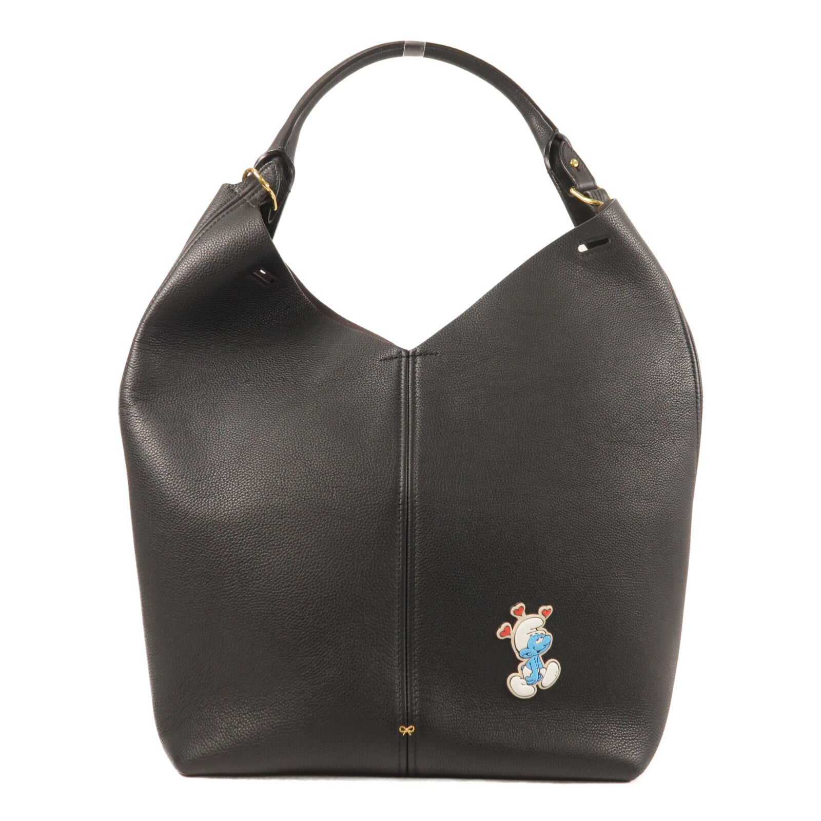 ANYA HINDMARCH 牛皮皮革Build A Bag金扣肩背袋