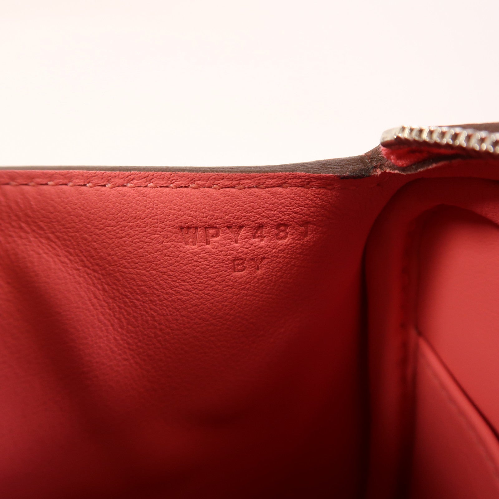 HERMES Clemence皮革Mini Lindy銀扣手挽肩背兩用袋Rose Azalee