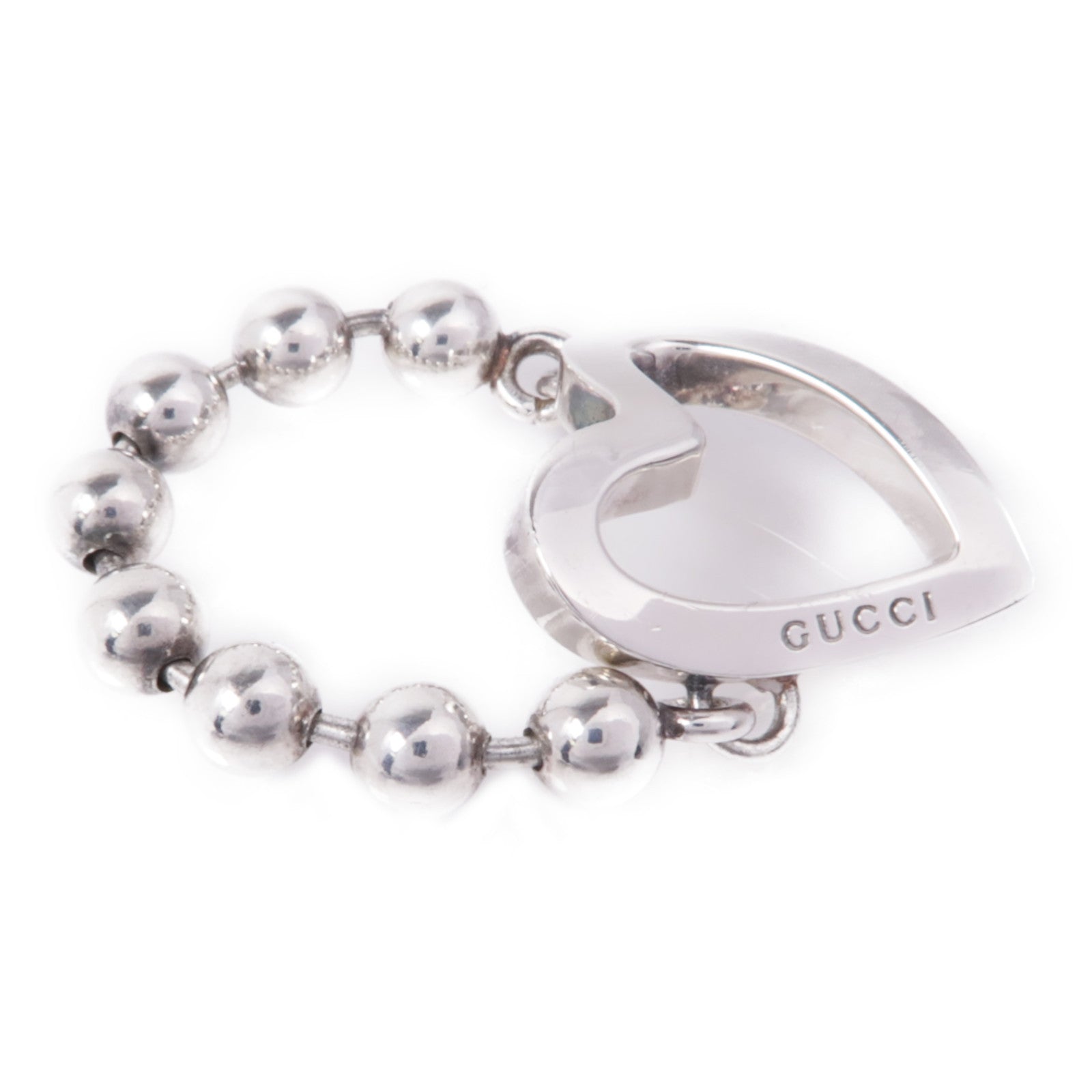 GUCCI 925純銀Ring戒指US#5.5