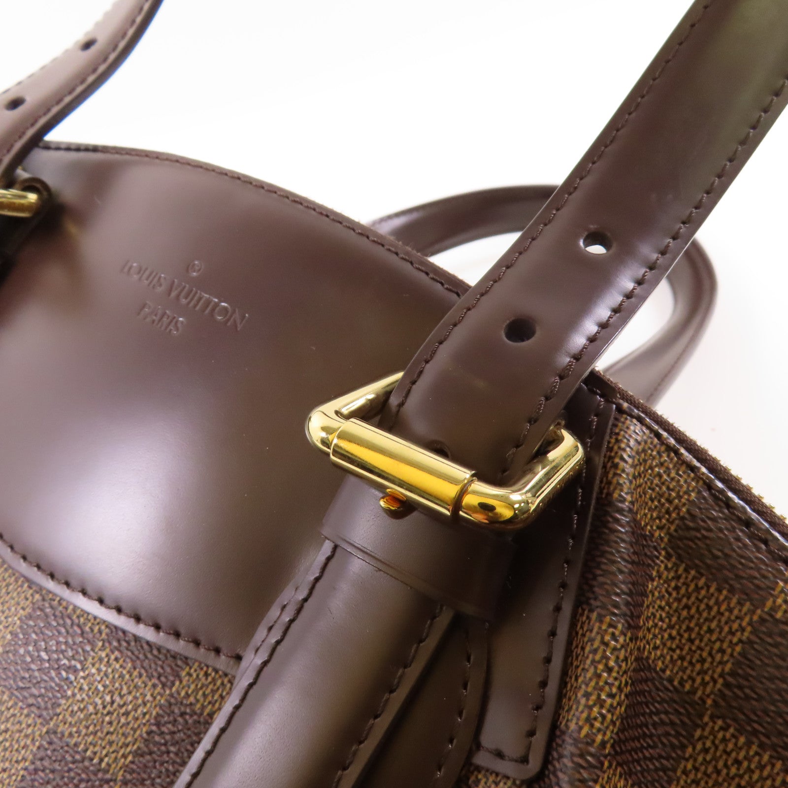 LOUIS VUITTON Damier Verona GM金扣肩背袋