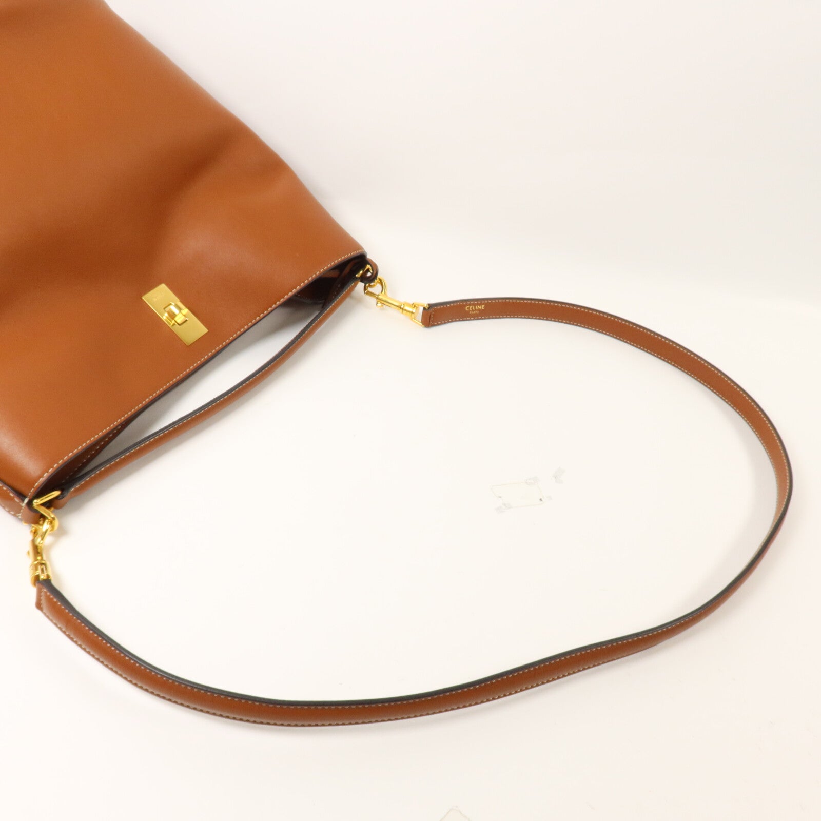 CELINE 牛皮皮革Bucket 16手挽肩背兩用袋