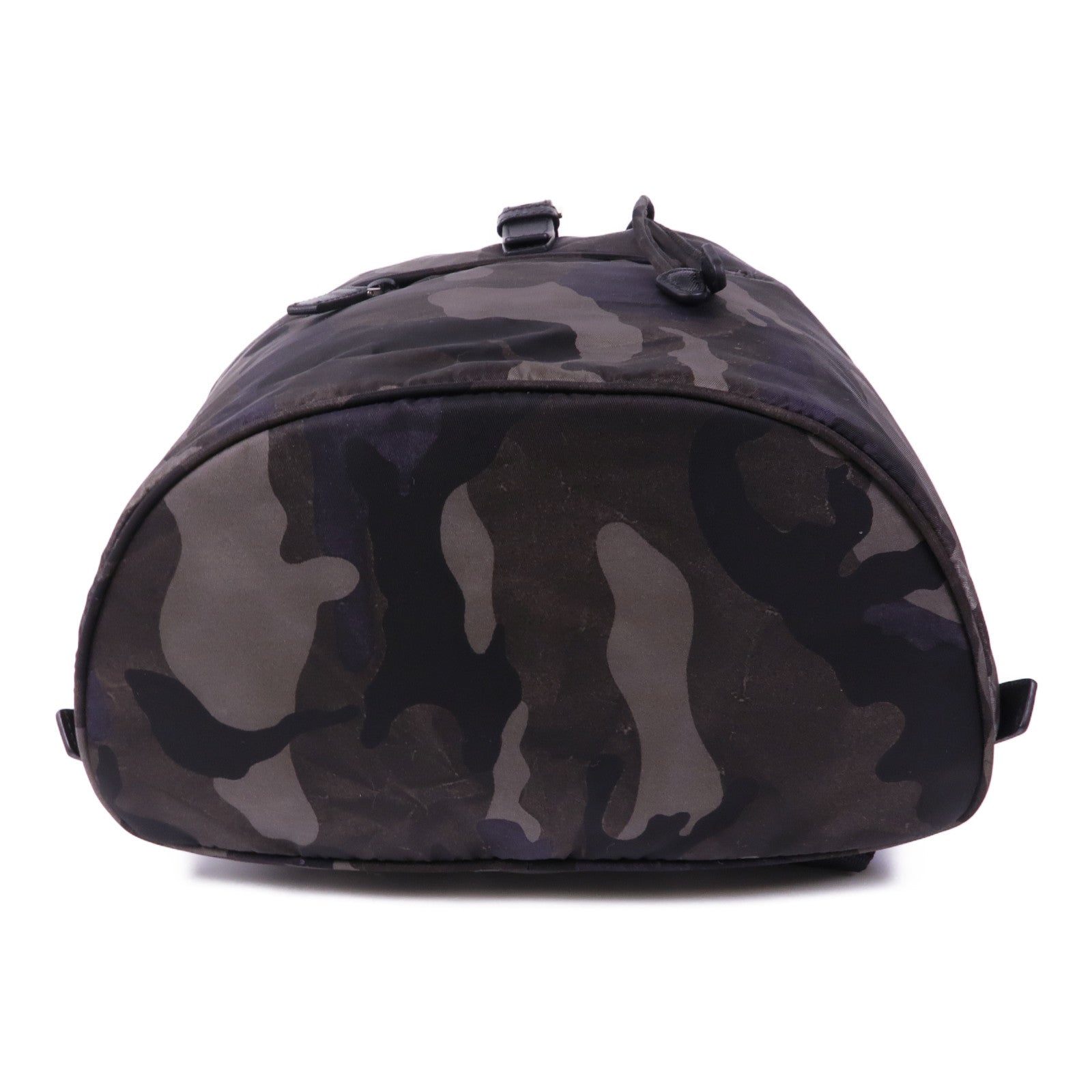 PRADA 尼龍Backpack銀扣背包