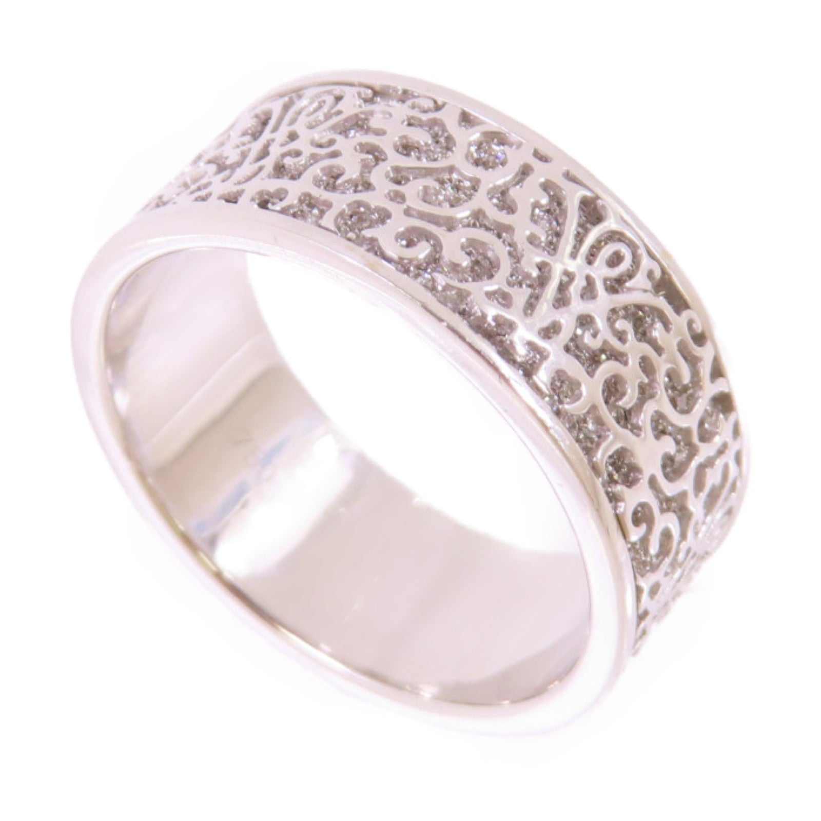 JEWELRY 【激減優惠】18K白金/1.089ct鑽石Web of Desire Diamond Ring戒指US#11.5