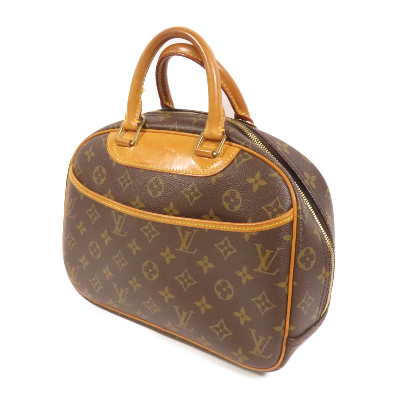 LOUIS VUITTON Monogram Trouville金扣手挽袋