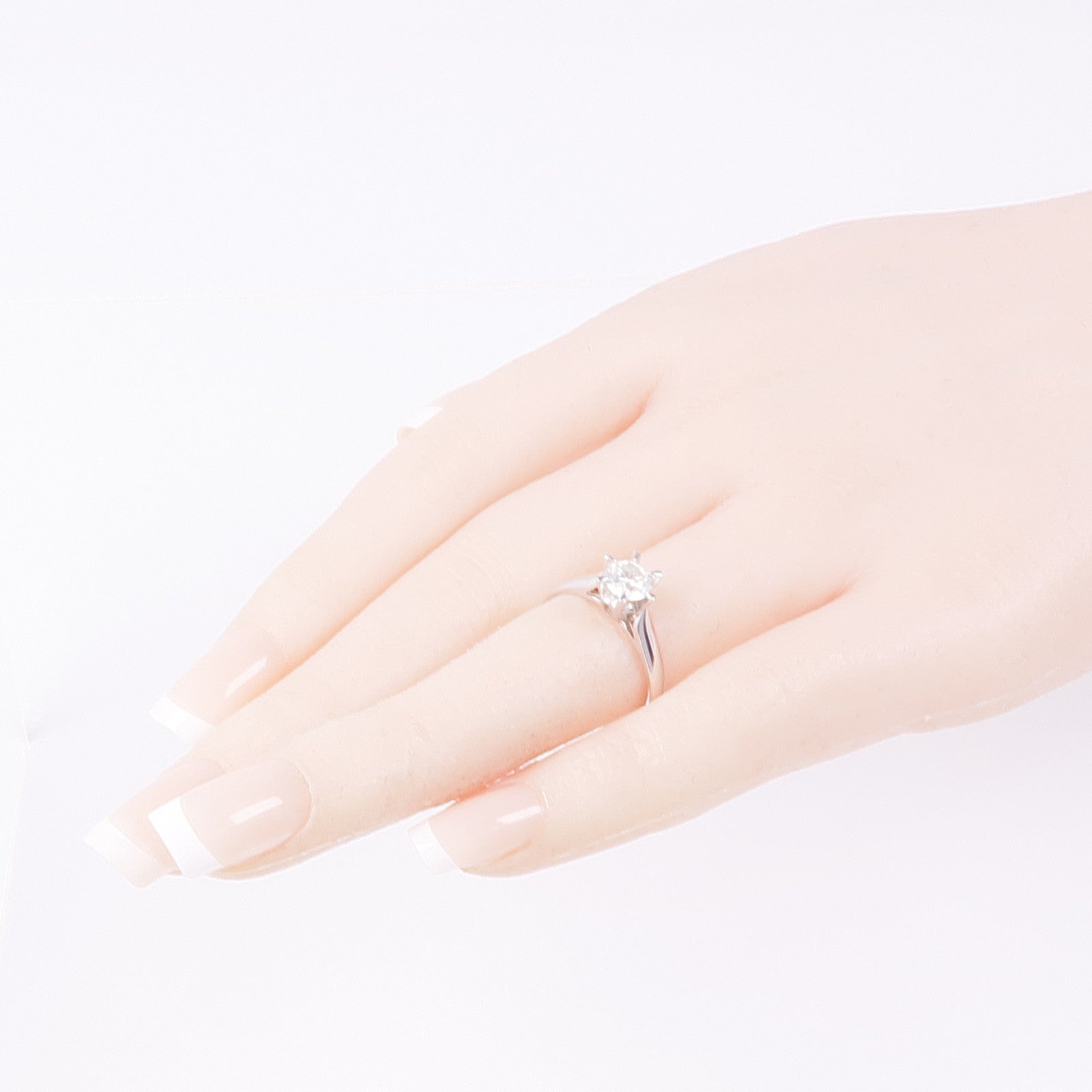 JEWELRY 18K白金Diamond Ring鑽石戒指US#6.75