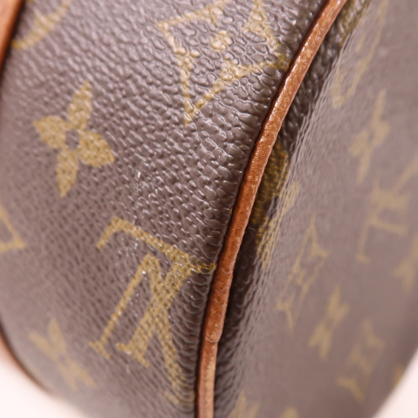 LOUIS VUITTON Monogram Papillon PM金扣手挽袋