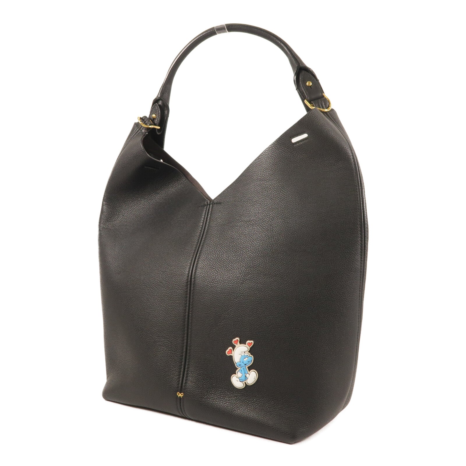 ANYA HINDMARCH 牛皮皮革Build A Bag金扣肩背袋