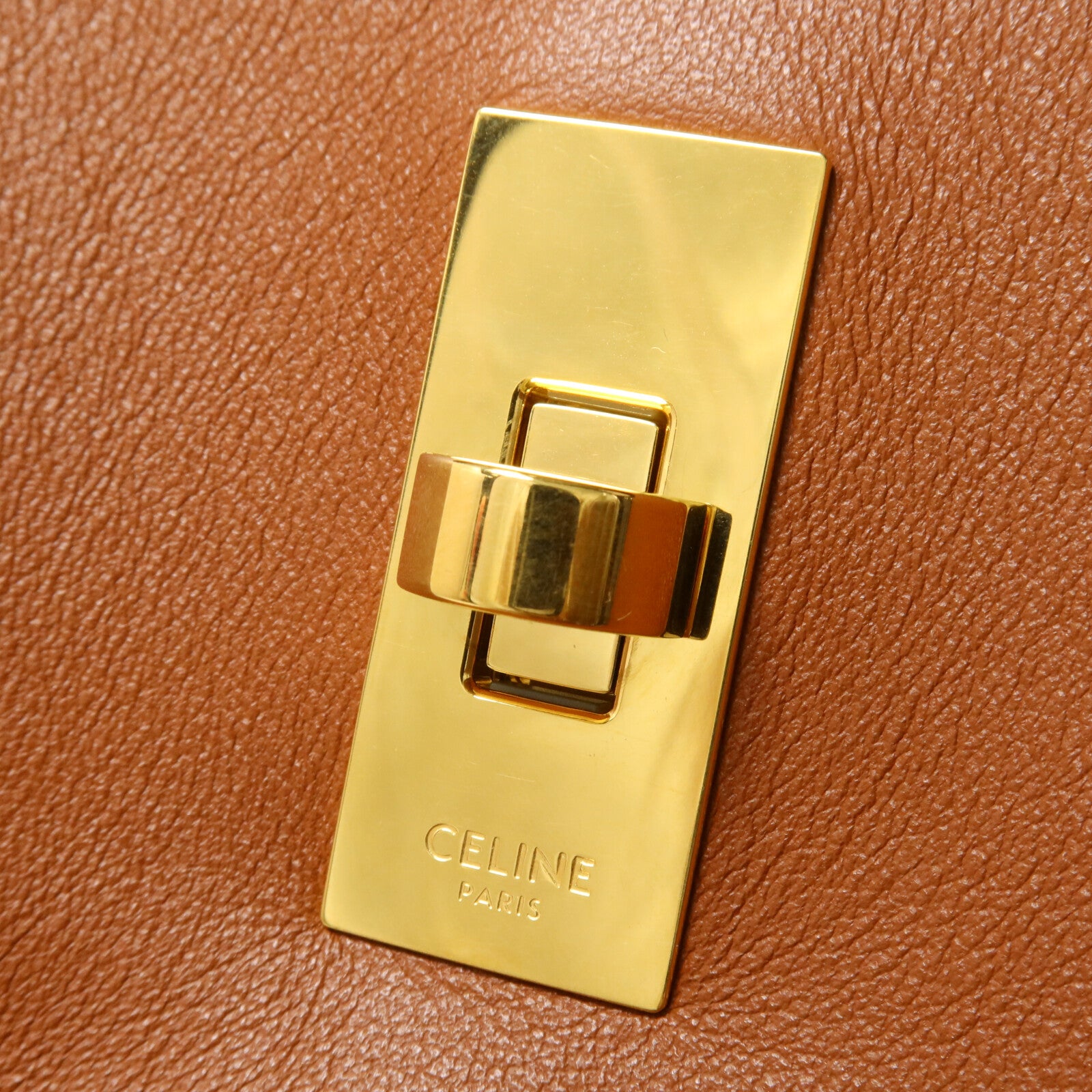 CELINE 牛皮皮革Bucket 16手挽肩背兩用袋