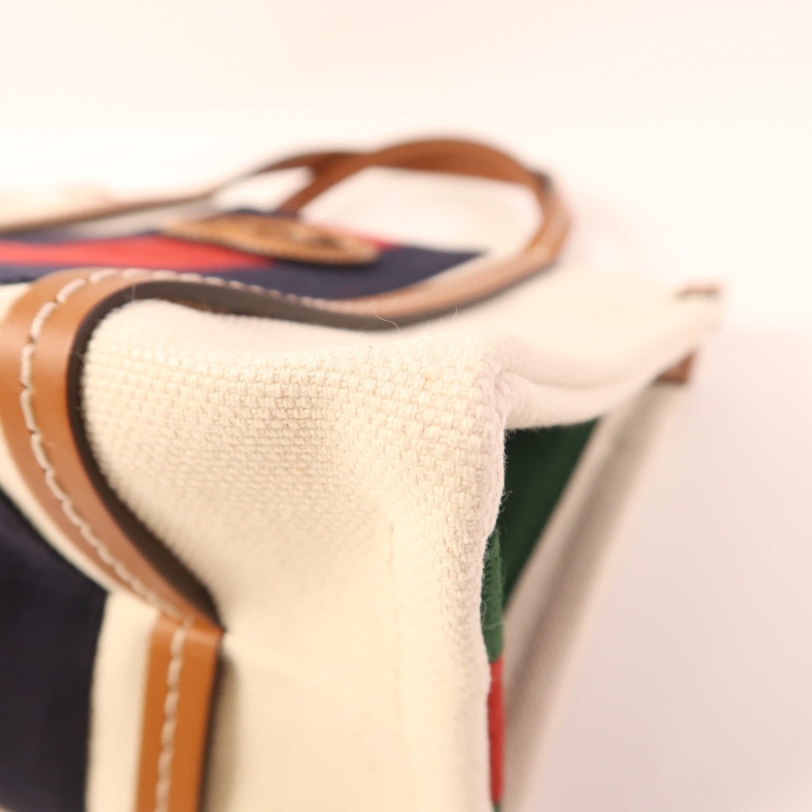 GUCCI 帆布Interlocking Tote金扣手挽肩背兩用袋