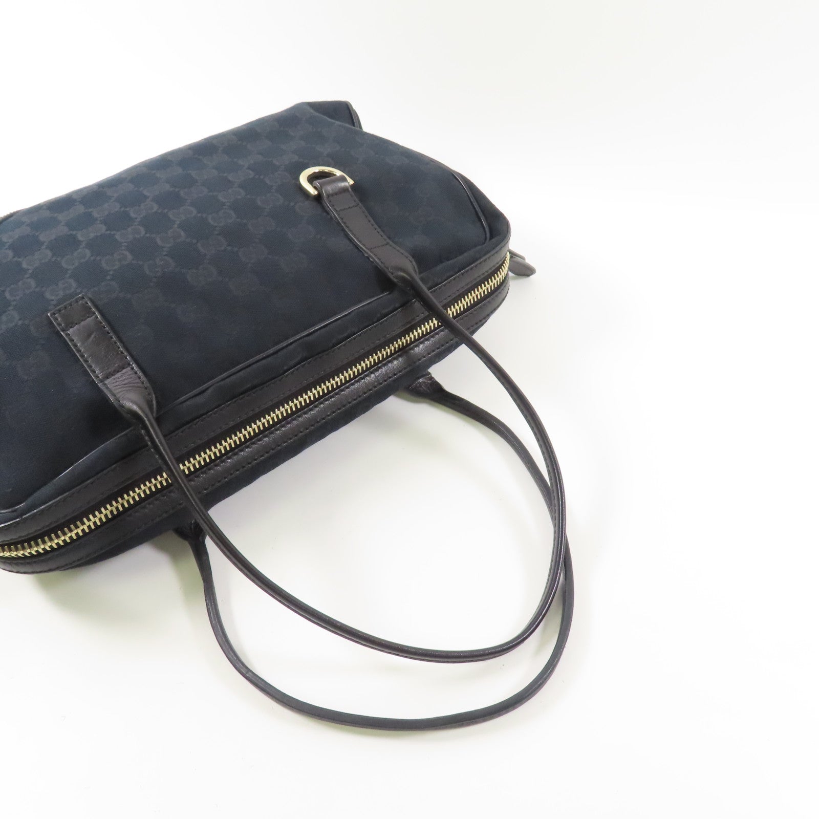 GUCCI 帆布GG Canvas Britt Boston Bag手挽袋