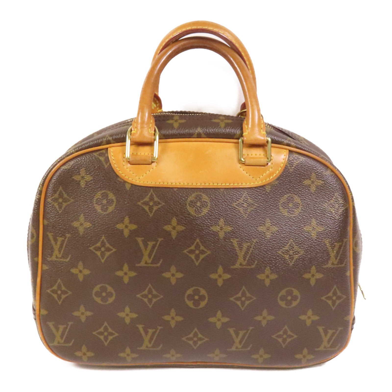 LOUIS VUITTON Monogram Trouville金扣手挽袋