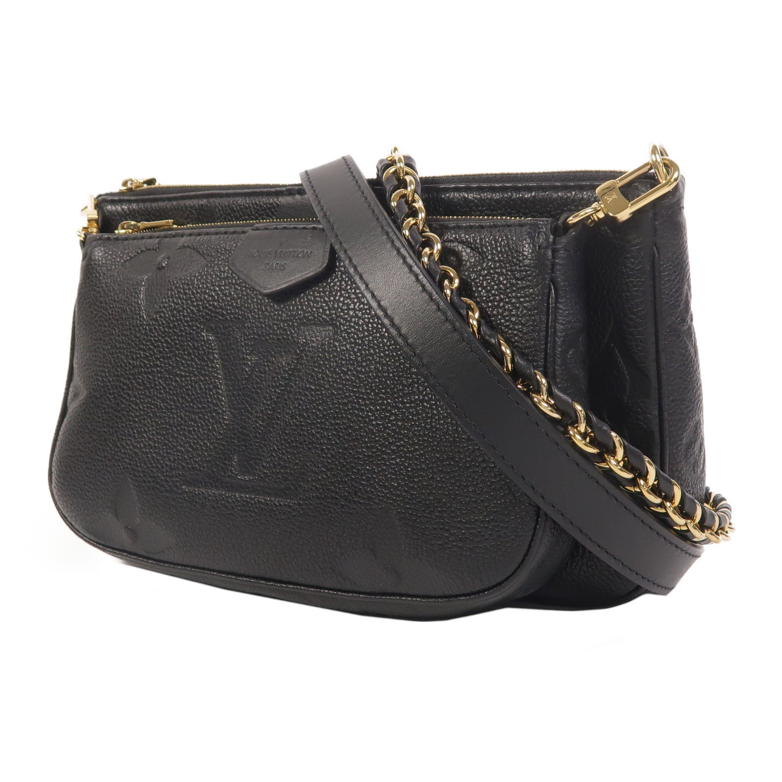 LOUIS VUITTON Monogram Empreinte Multi Pochette Accessoires手挽肩背兩用袋