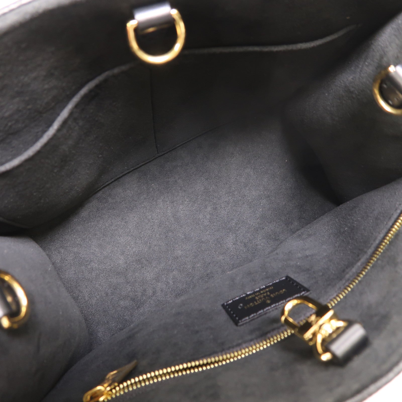 LOUIS VUITTON 【激減優惠】Monogram Empreinte OnTheGo PM金扣手挽肩背兩用袋