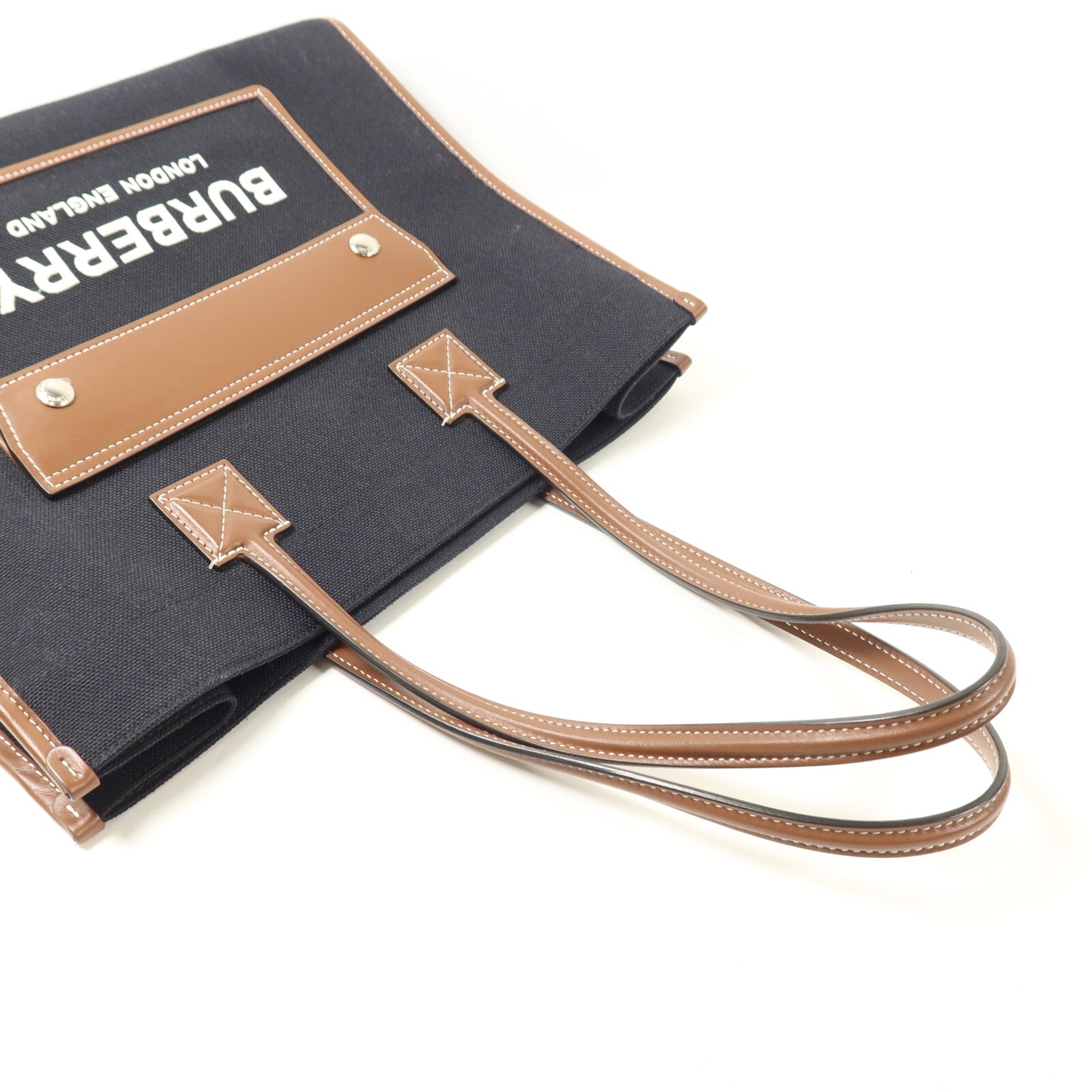 BURBERRY 帆布Freya Tote手挽袋